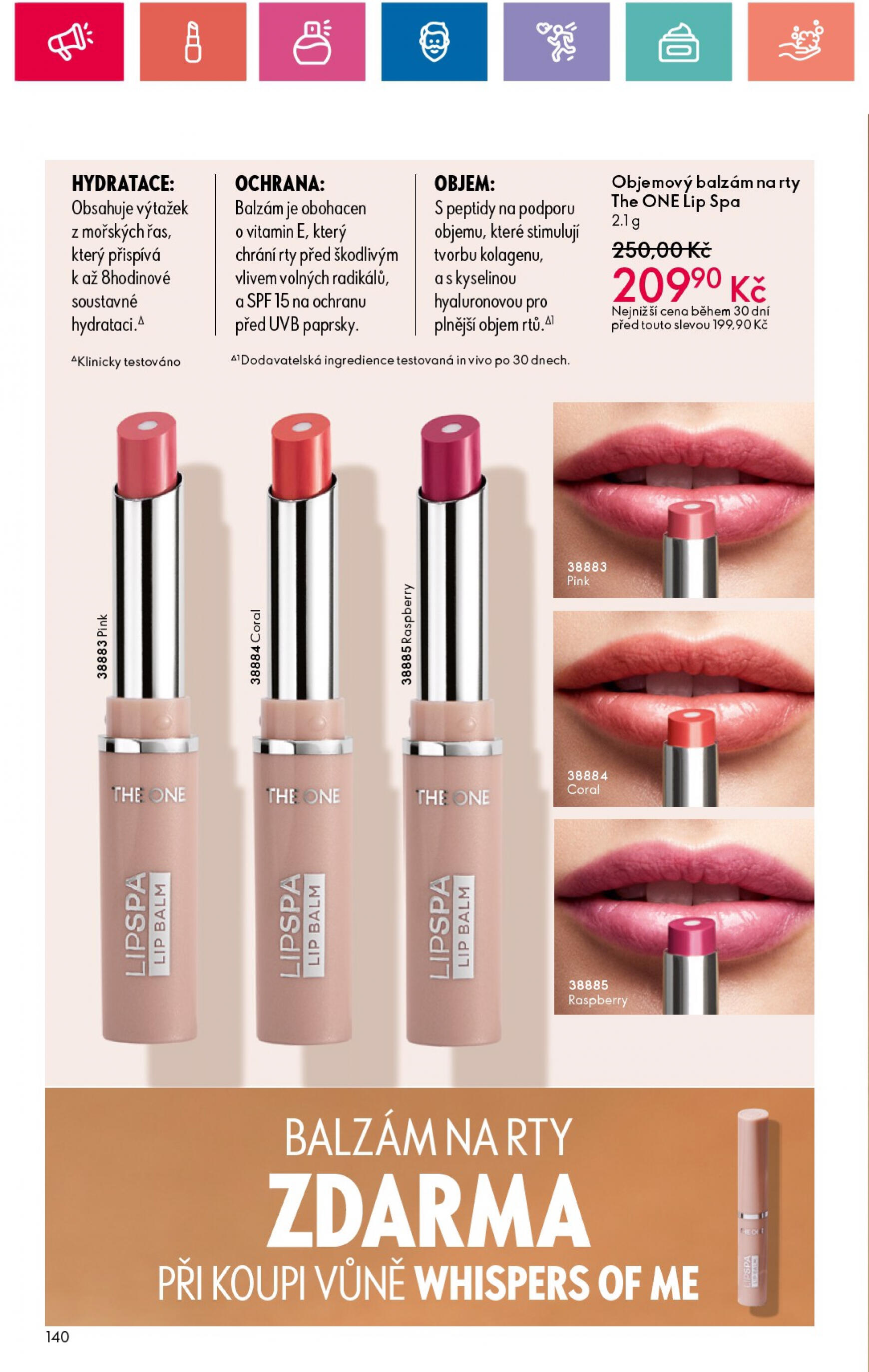 oriflame - Leták Oriflame aktuální 09.07. - 29.07. - page: 140