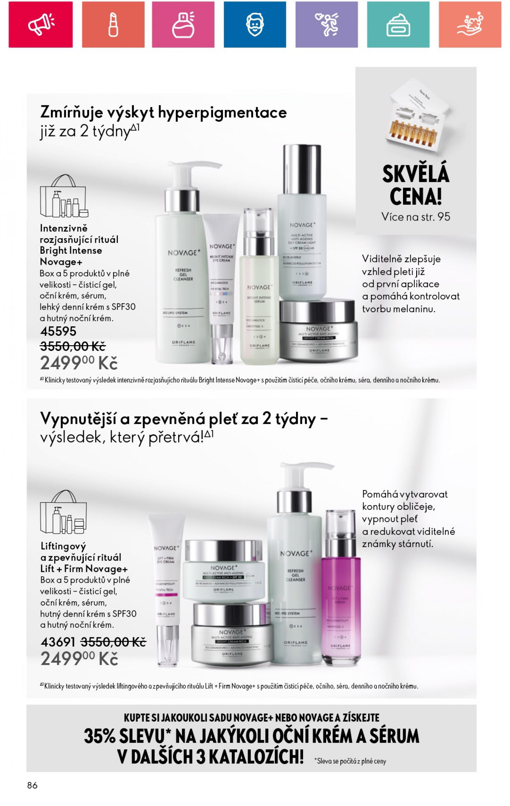 oriflame - Leták Oriflame aktuální 09.07. - 29.07. - page: 86