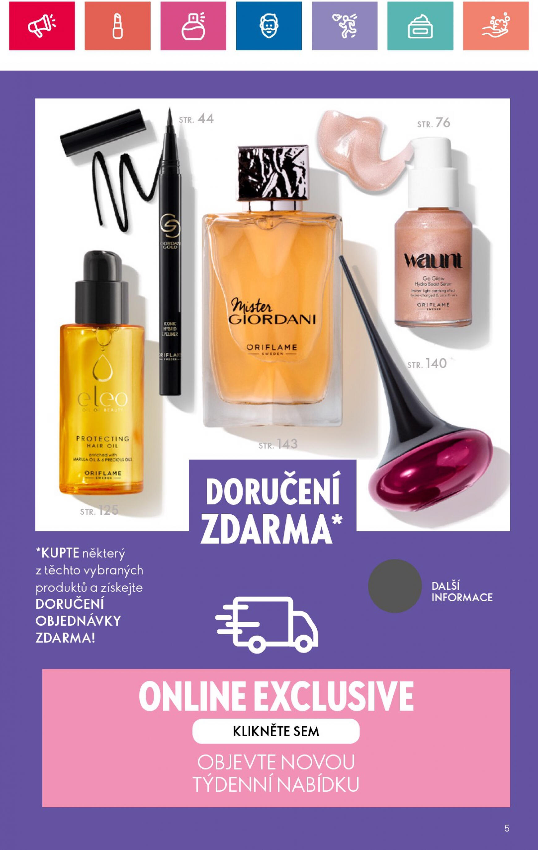 oriflame - Leták Oriflame aktuální 09.07. - 29.07. - page: 5