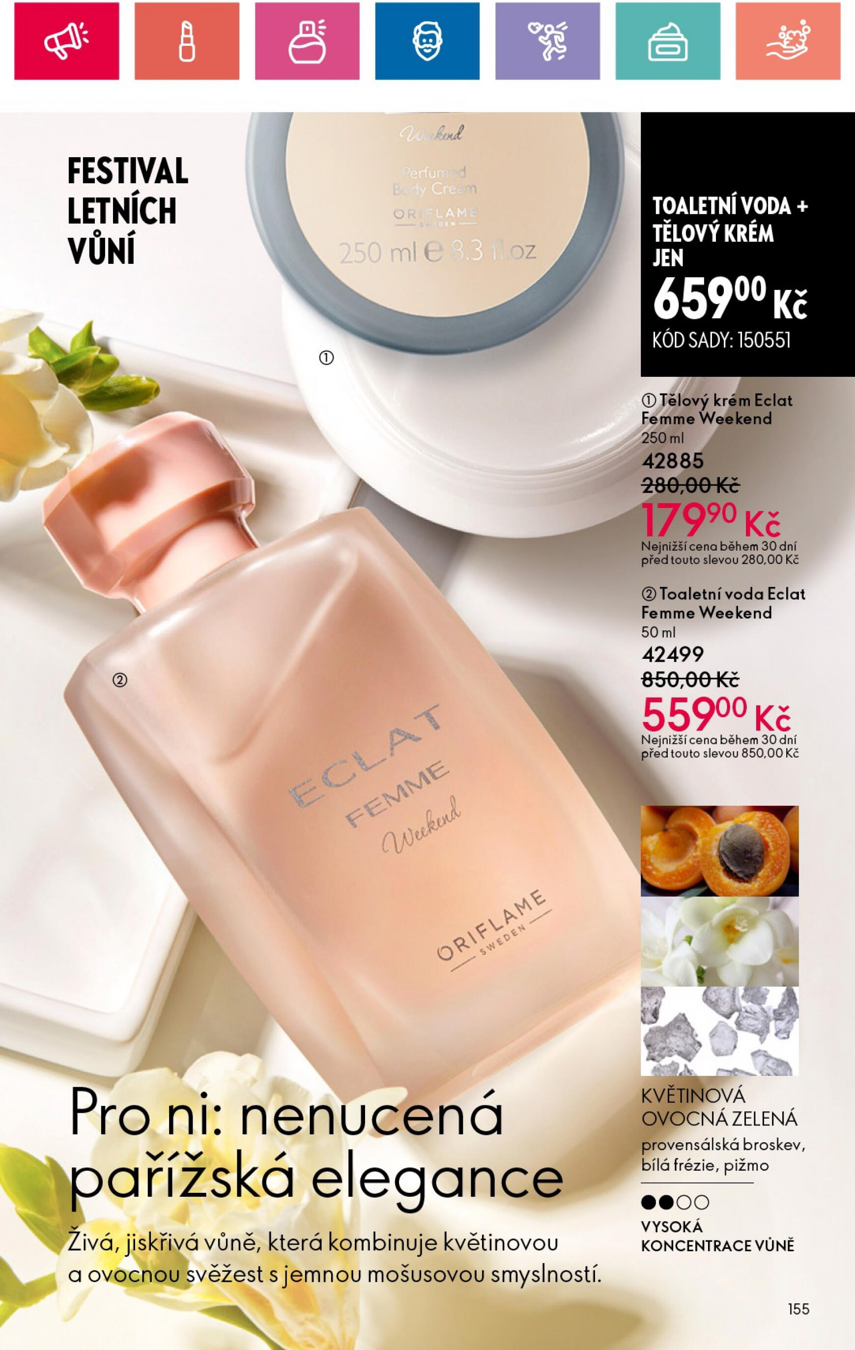 oriflame - Leták Oriflame aktuální 09.07. - 29.07. - page: 155