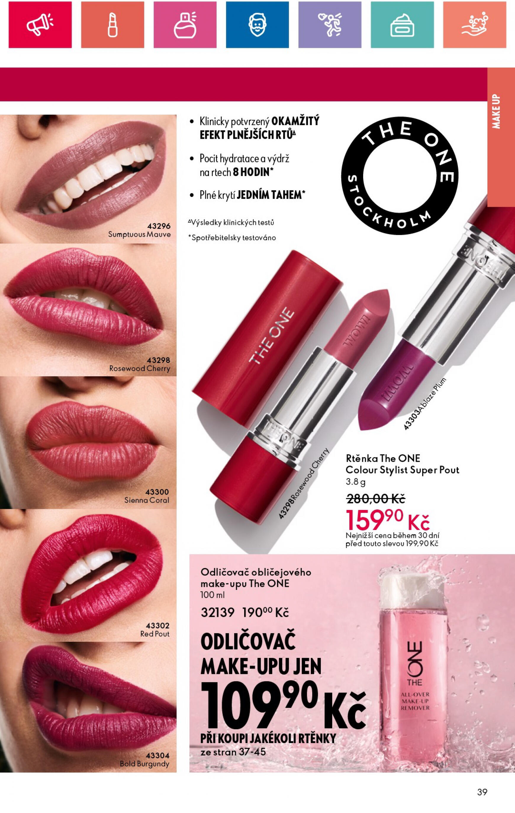 oriflame - Leták Oriflame aktuální 09.07. - 29.07. - page: 39