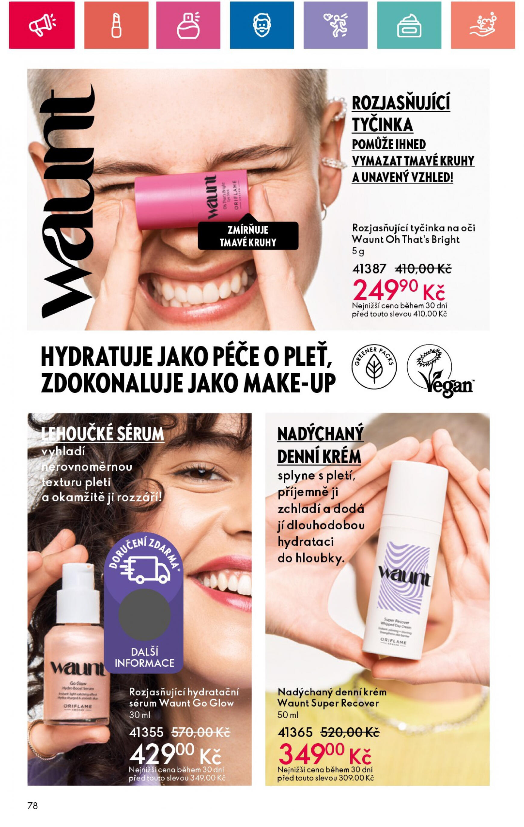 oriflame - Leták Oriflame aktuální 09.07. - 29.07. - page: 78