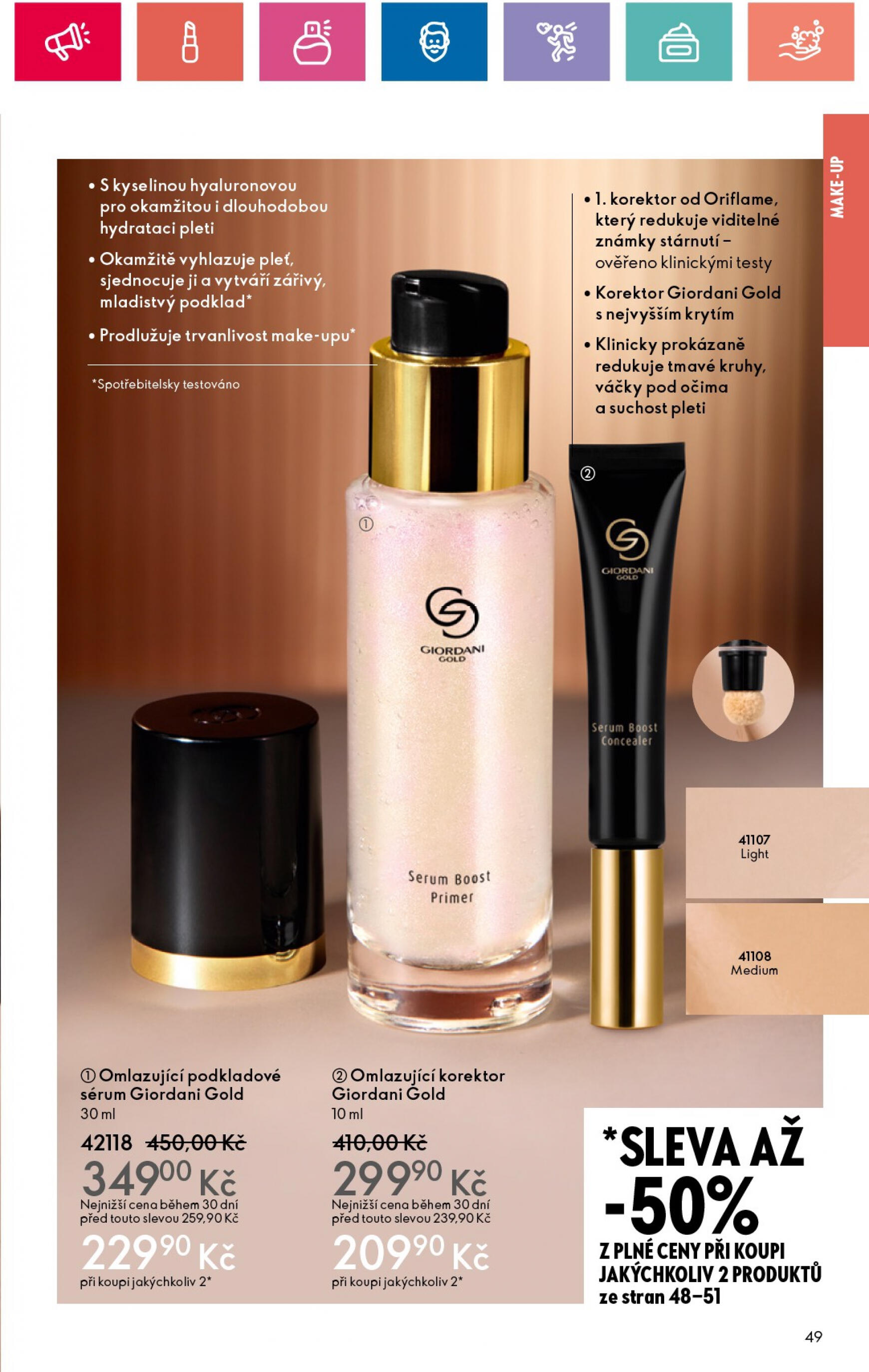 oriflame - Leták Oriflame aktuální 09.07. - 29.07. - page: 49