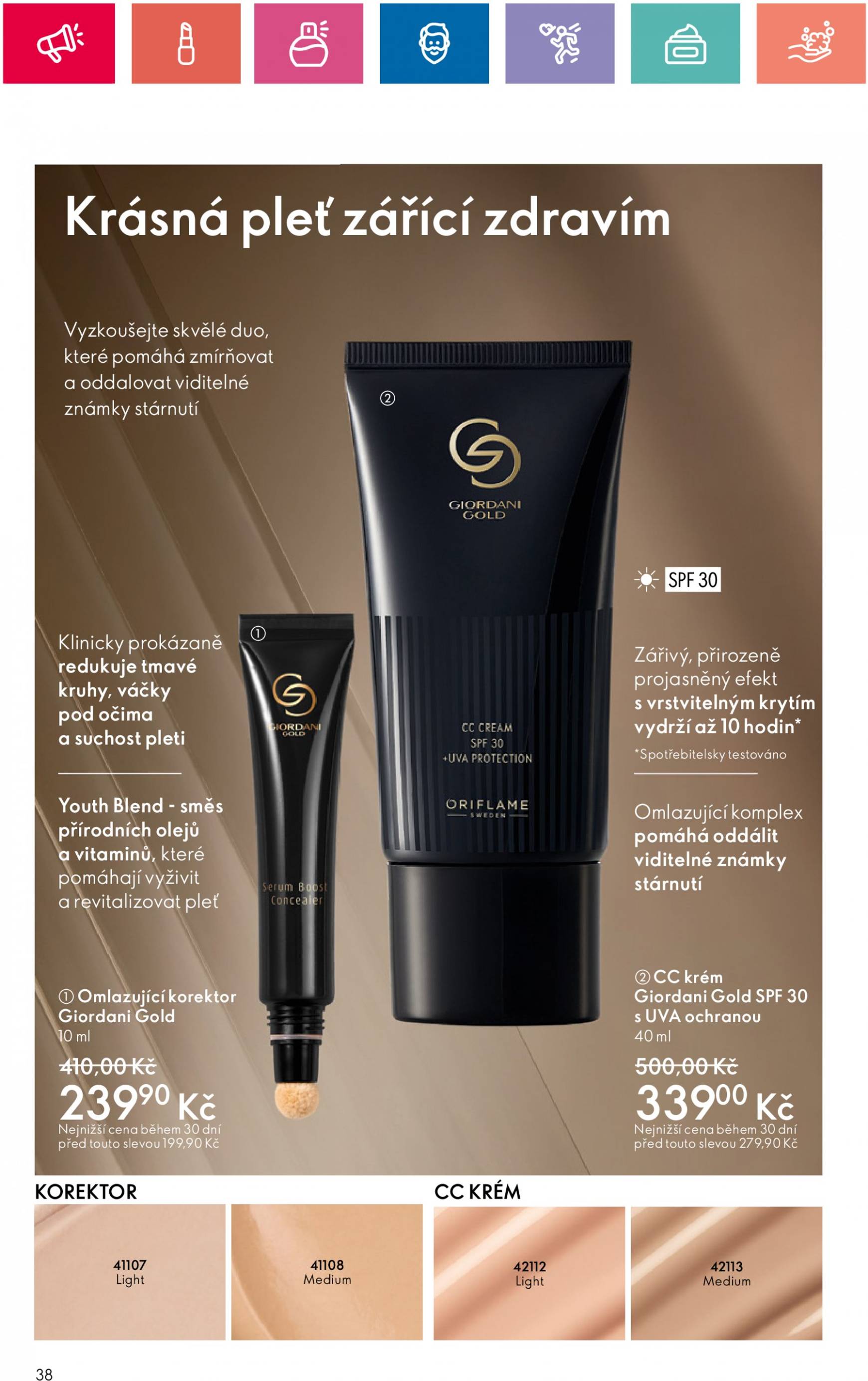 oriflame - Leták Oriflame od 20.08. do 09.09. - page: 38