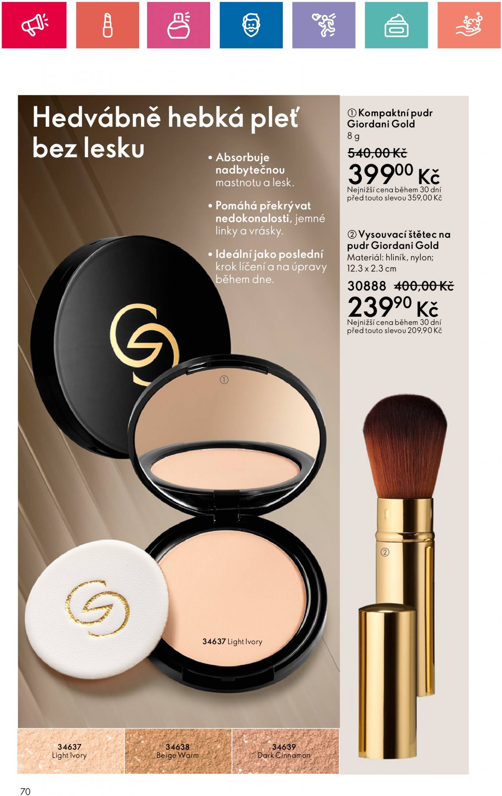 oriflame - Leták Oriflame od 10.09. do 30.09. - page: 70