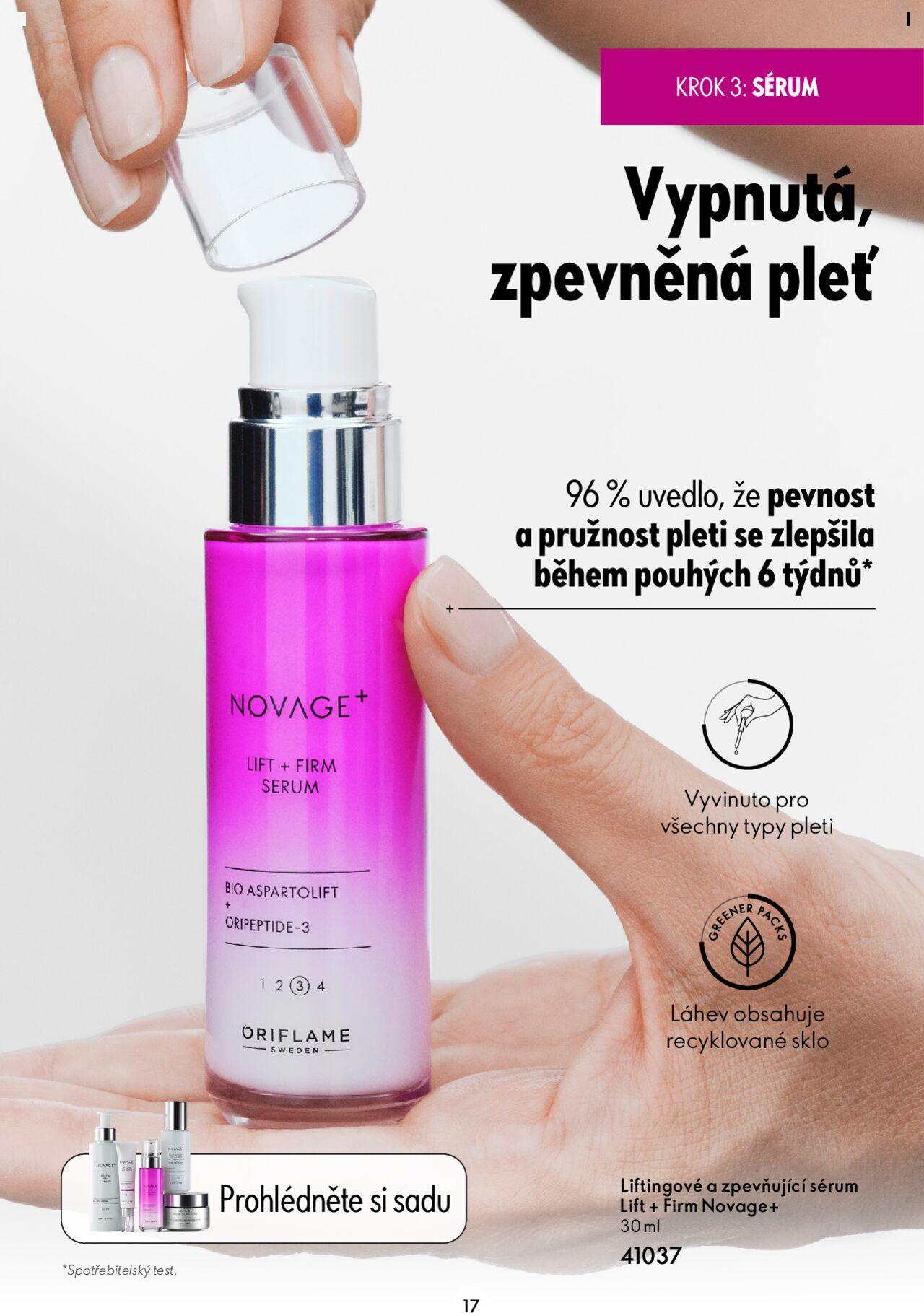 oriflame - Oriflame katalog Novage+ od úterý 23.04.2024 - page: 17