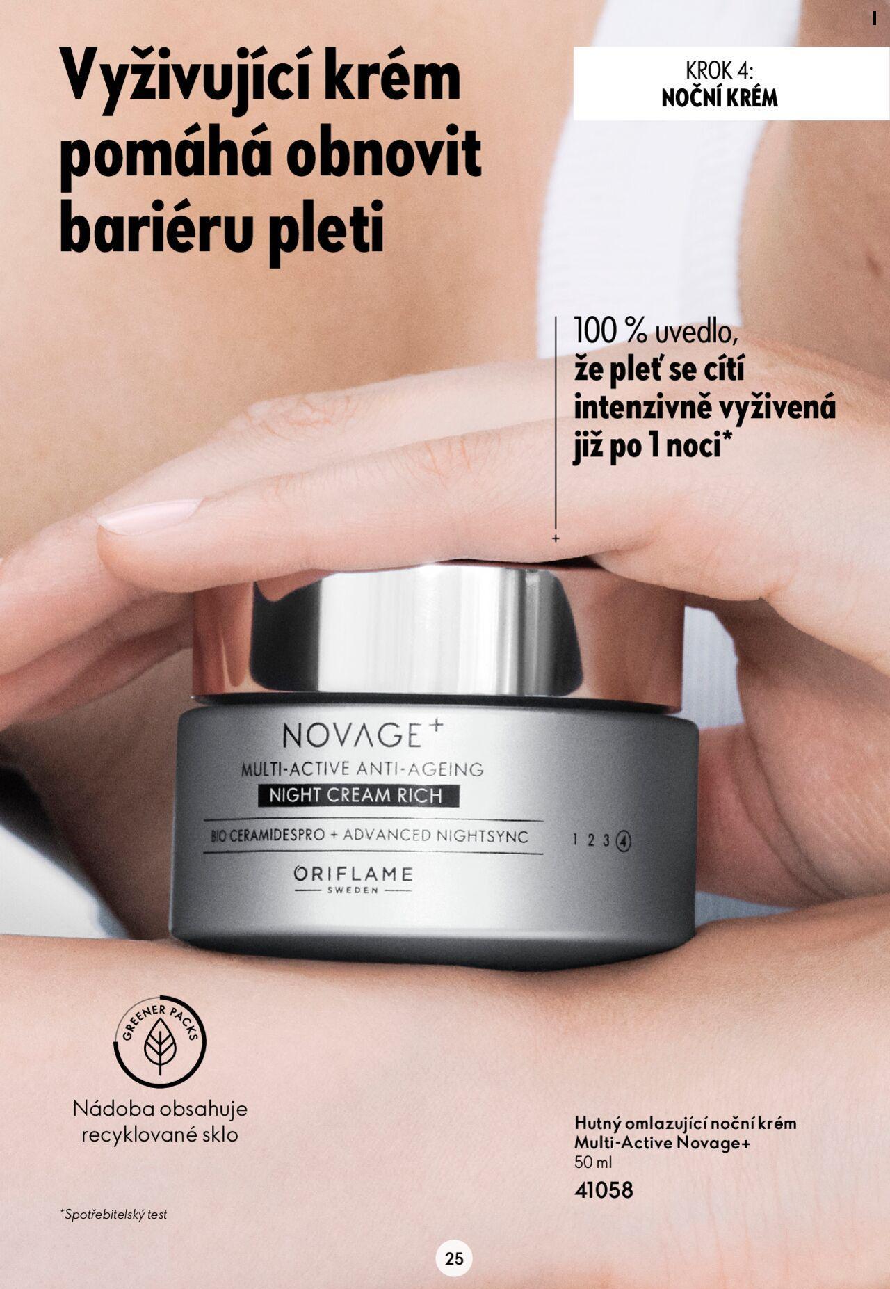 oriflame - Oriflame katalog Novage+ od úterý 23.04.2024 - page: 25