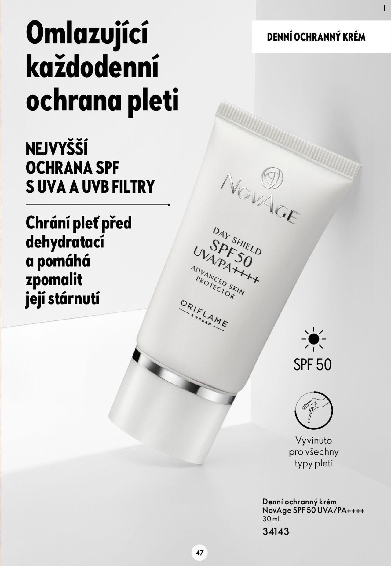 oriflame - Oriflame katalog Novage+ od úterý 23.04.2024 - page: 47