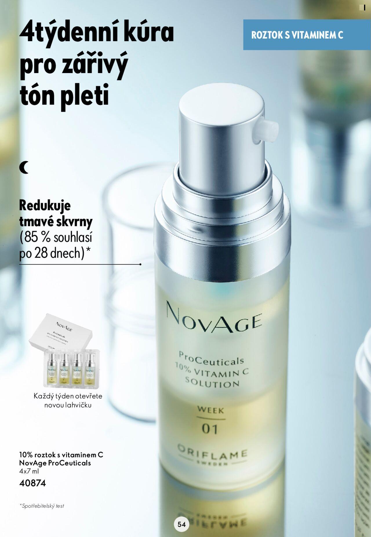 oriflame - Oriflame katalog Novage+ od úterý 23.04.2024 - page: 54