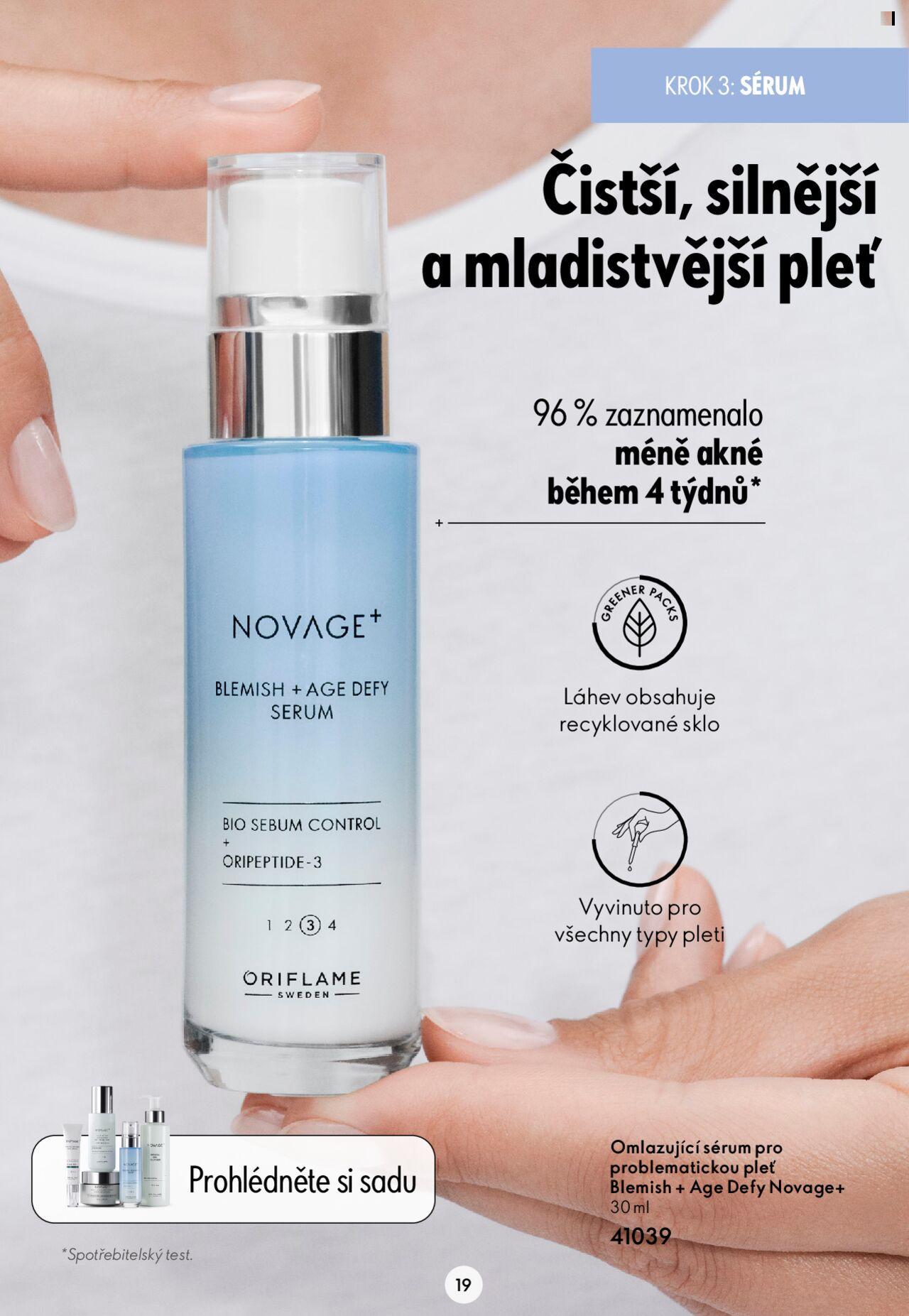 oriflame - Oriflame katalog Novage+ od úterý 23.04.2024 - page: 19