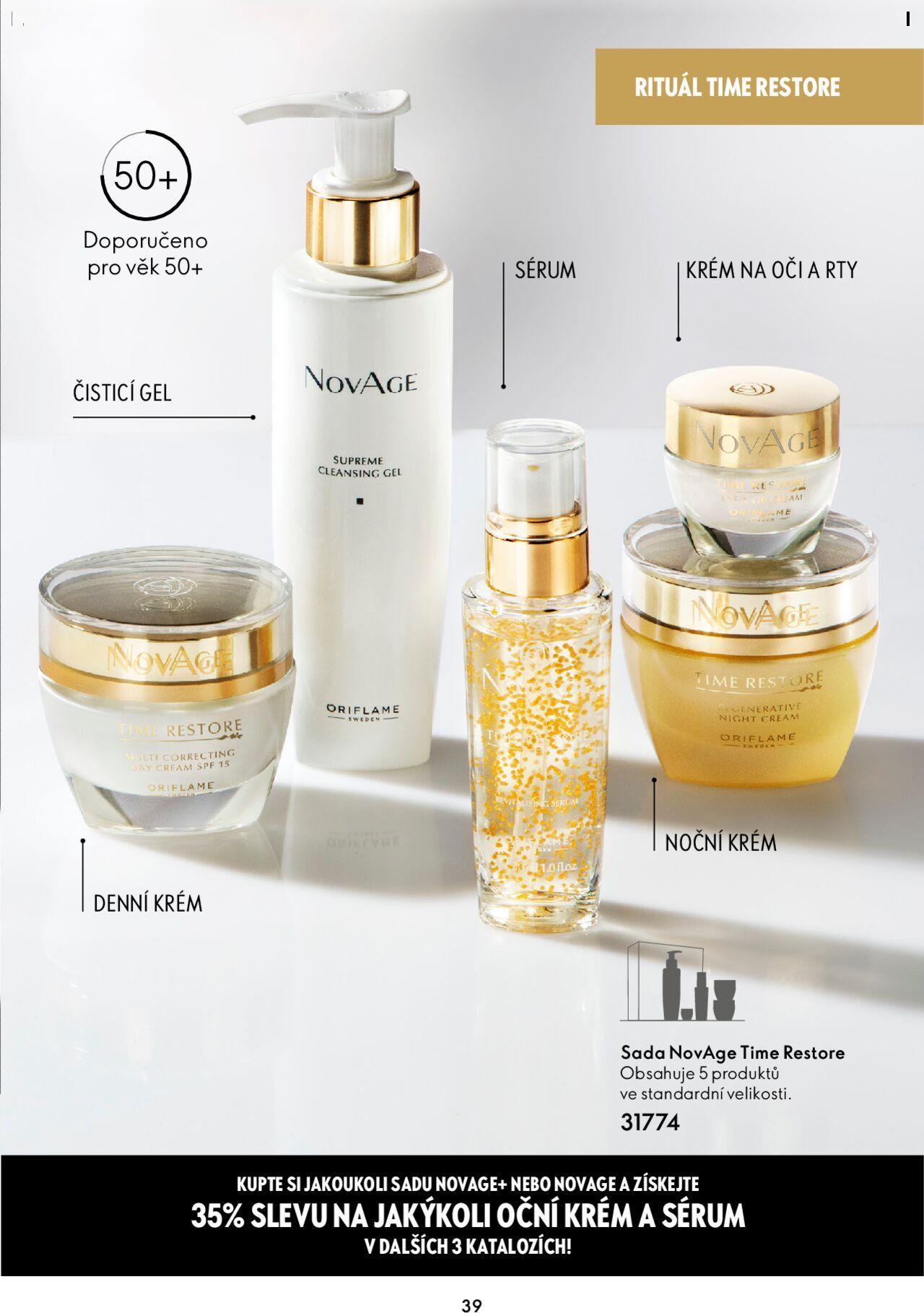 oriflame - Oriflame katalog Novage+ od úterý 23.04.2024 - page: 39