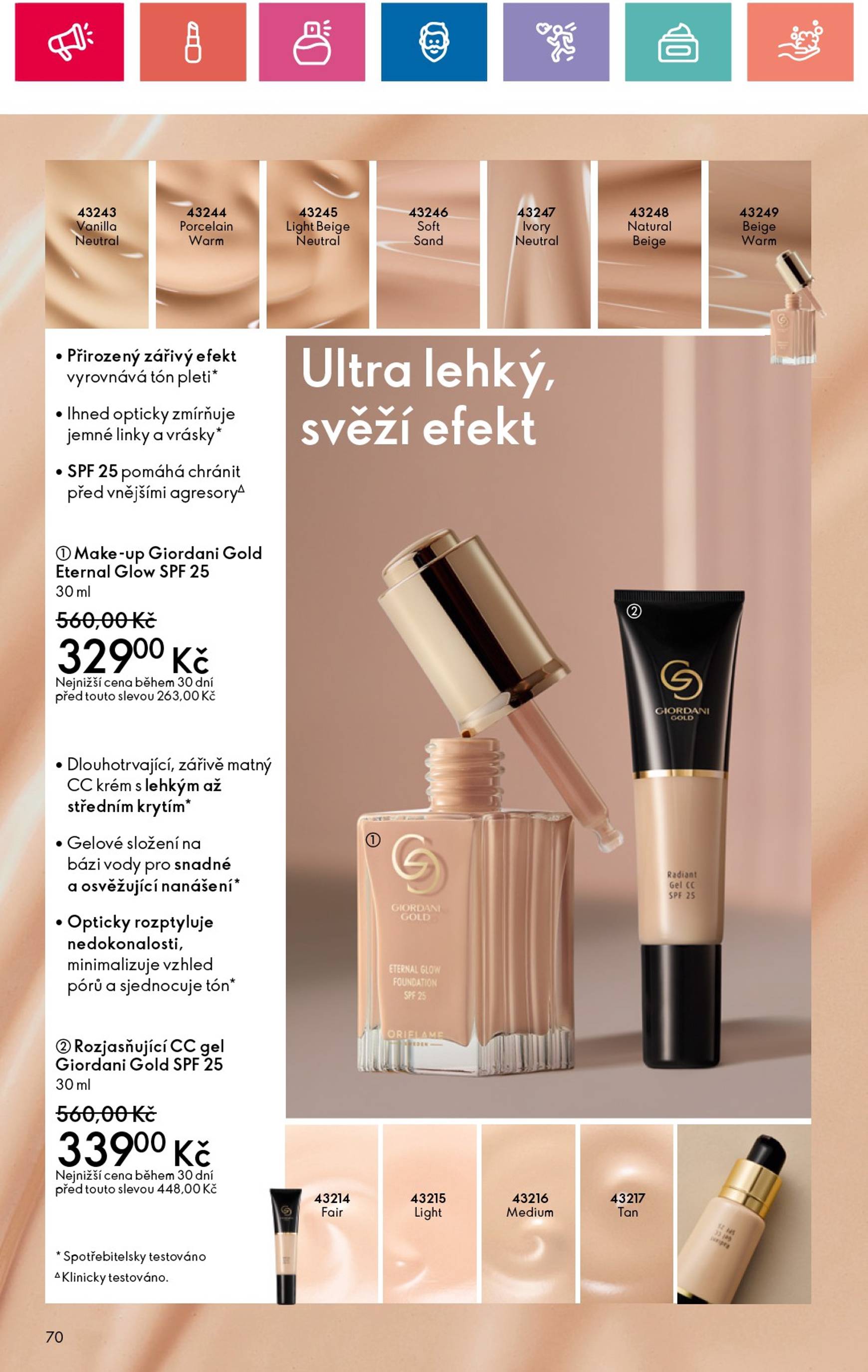 oriflame - Leták Oriflame - Black Friday od 10.11. do 30.11. - page: 70