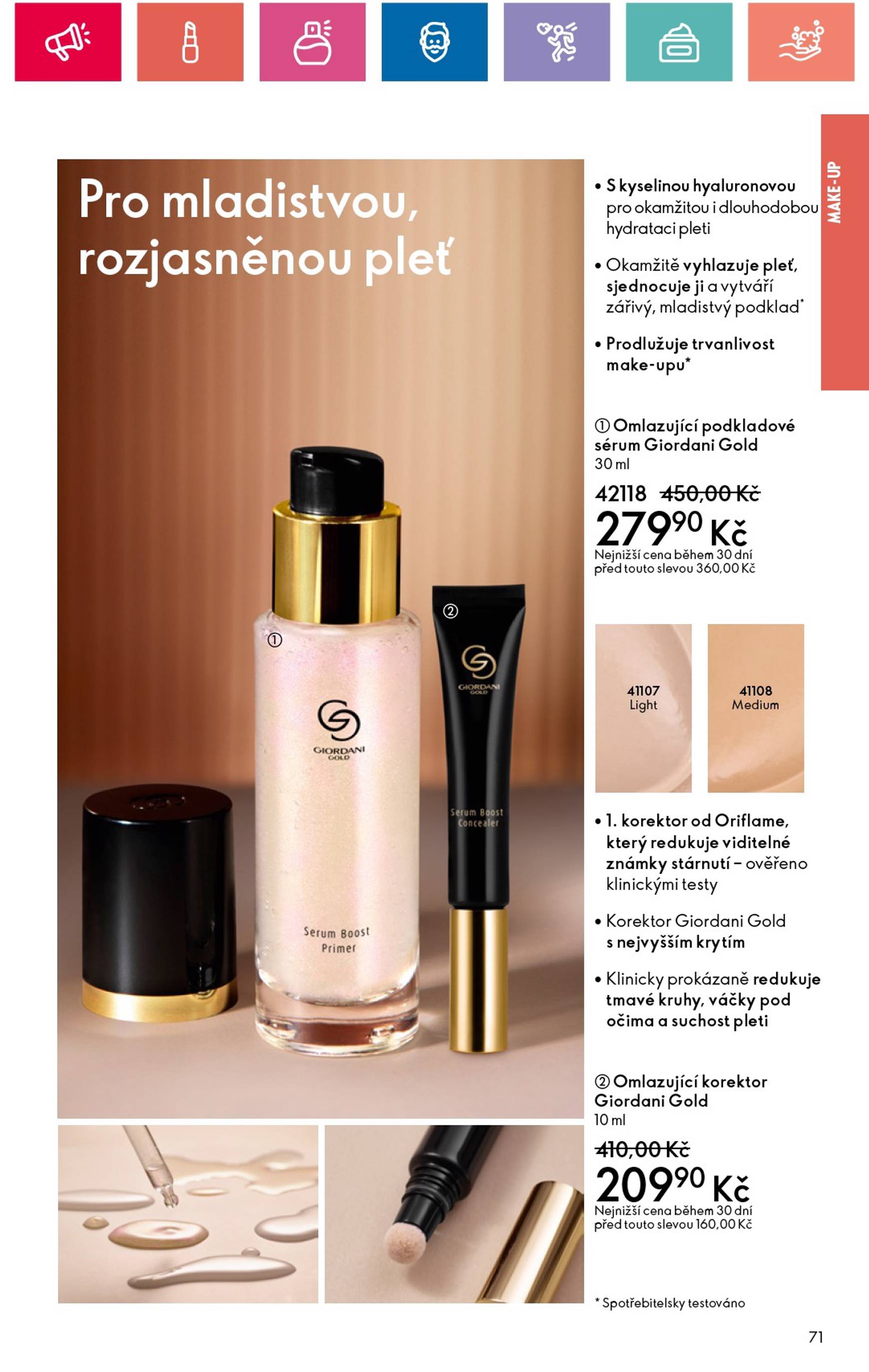 oriflame - Leták Oriflame - Black Friday od 10.11. do 30.11. - page: 71