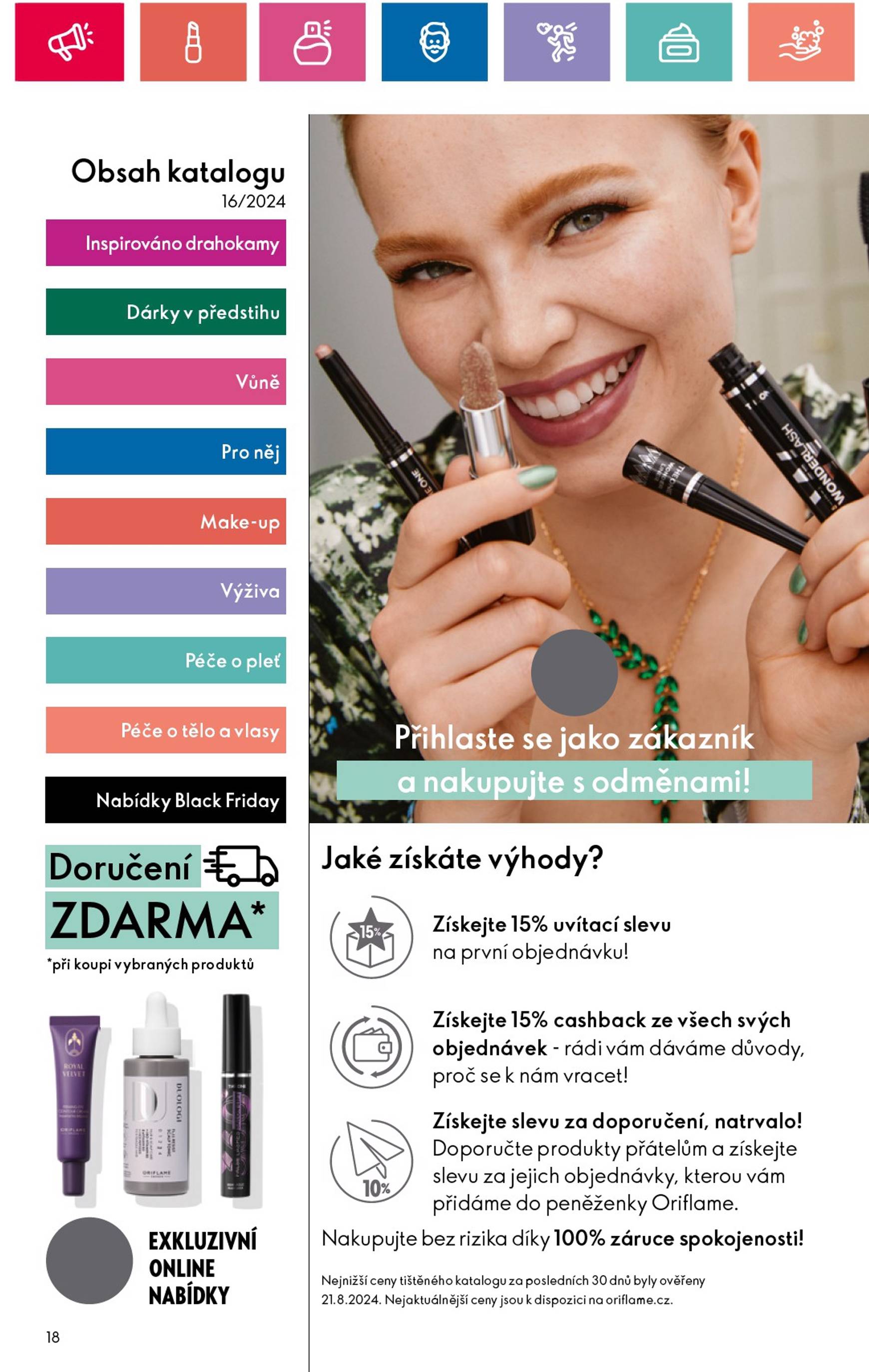 oriflame - Leták Oriflame - Black Friday od 10.11. do 30.11. - page: 18