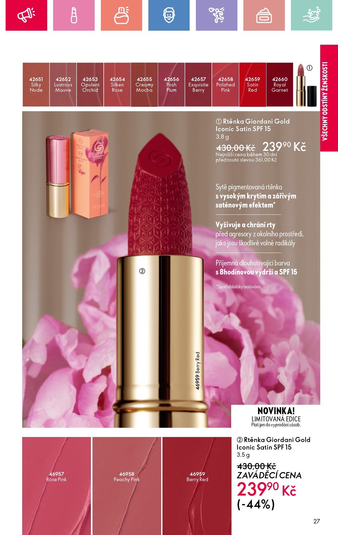 oriflame - Leták Oriflame od 09.02. do 01.03. - page: 27