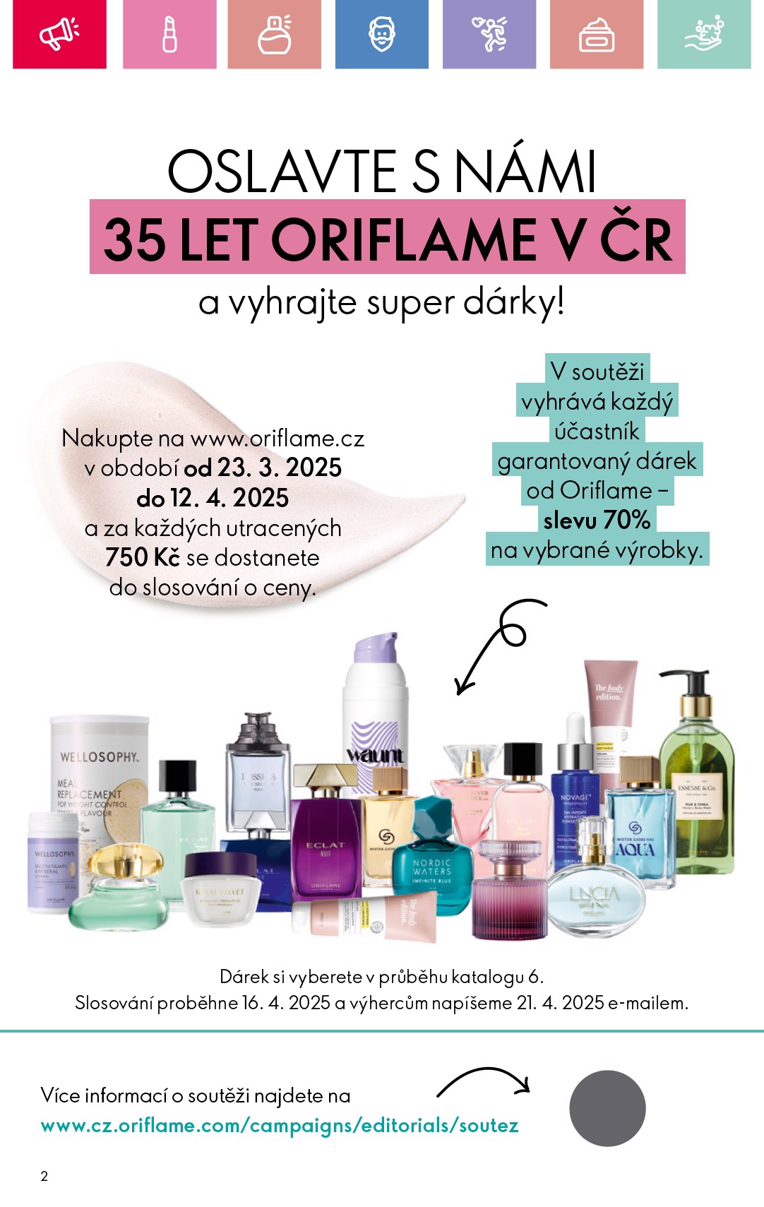 oriflame - Leták Oriflame od 23.03. do 12.04. - page: 2