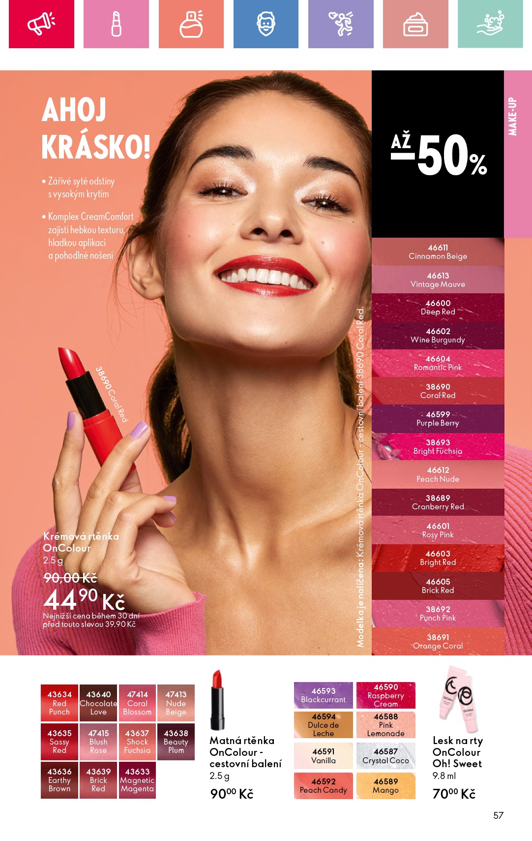 oriflame - Leták Oriflame od 23.03. do 12.04. - page: 57