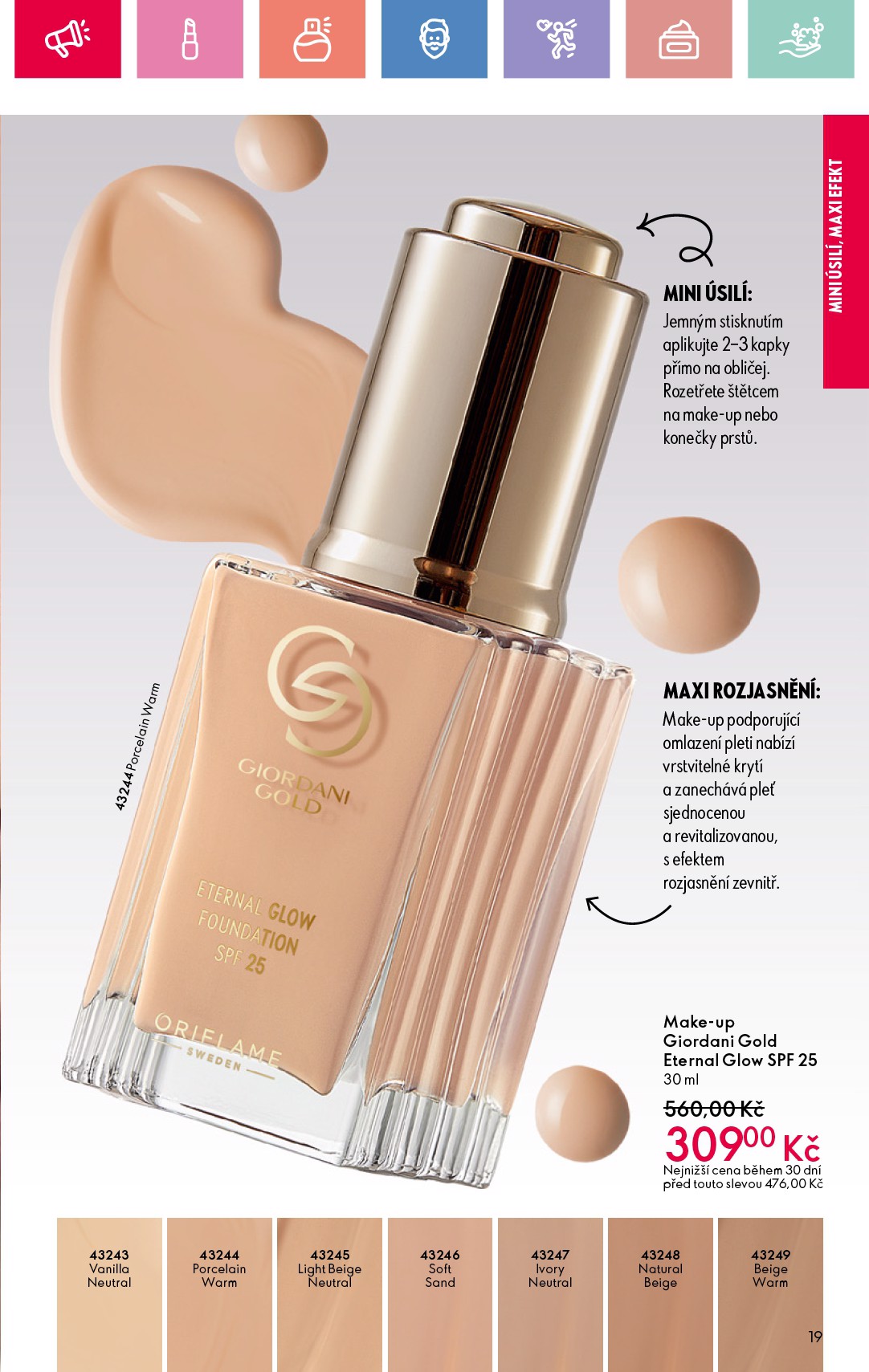 oriflame - Leták Oriflame od 23.03. do 12.04. - page: 19