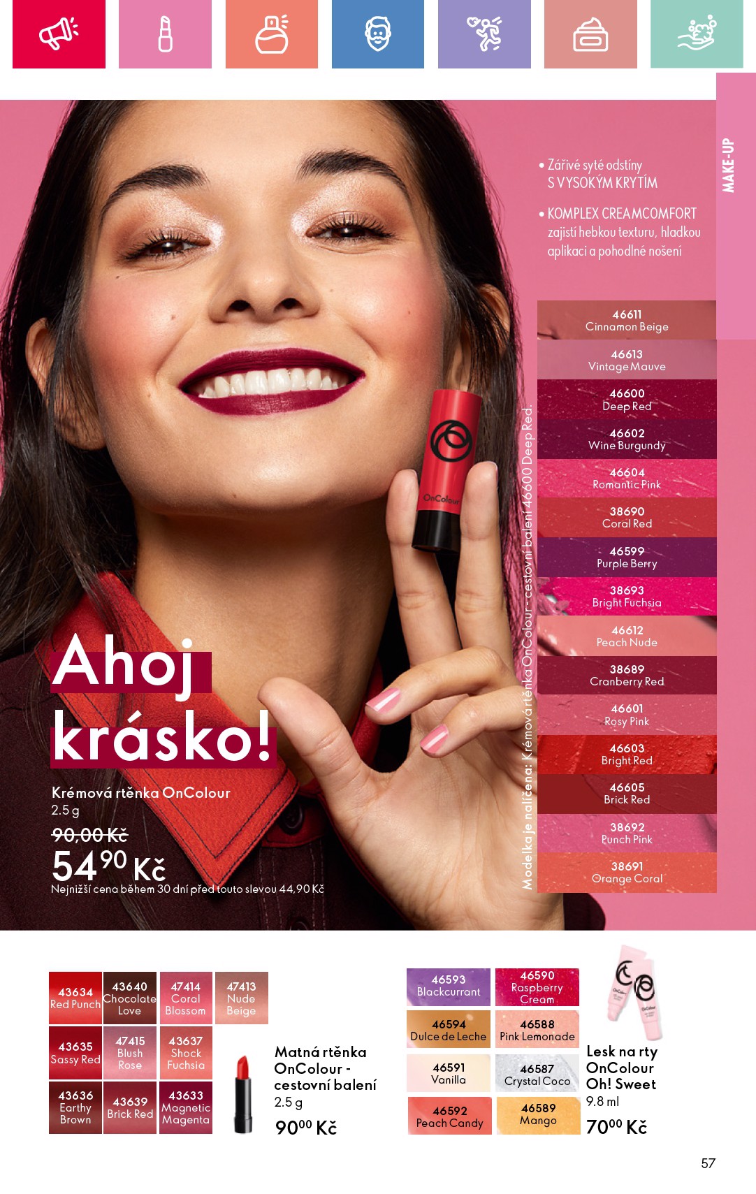 oriflame - Leták Oriflame od 04.05. do 24.05. - page: 57 oriflame - Leták Oriflame od 04.05. do 24.05. - page: 57