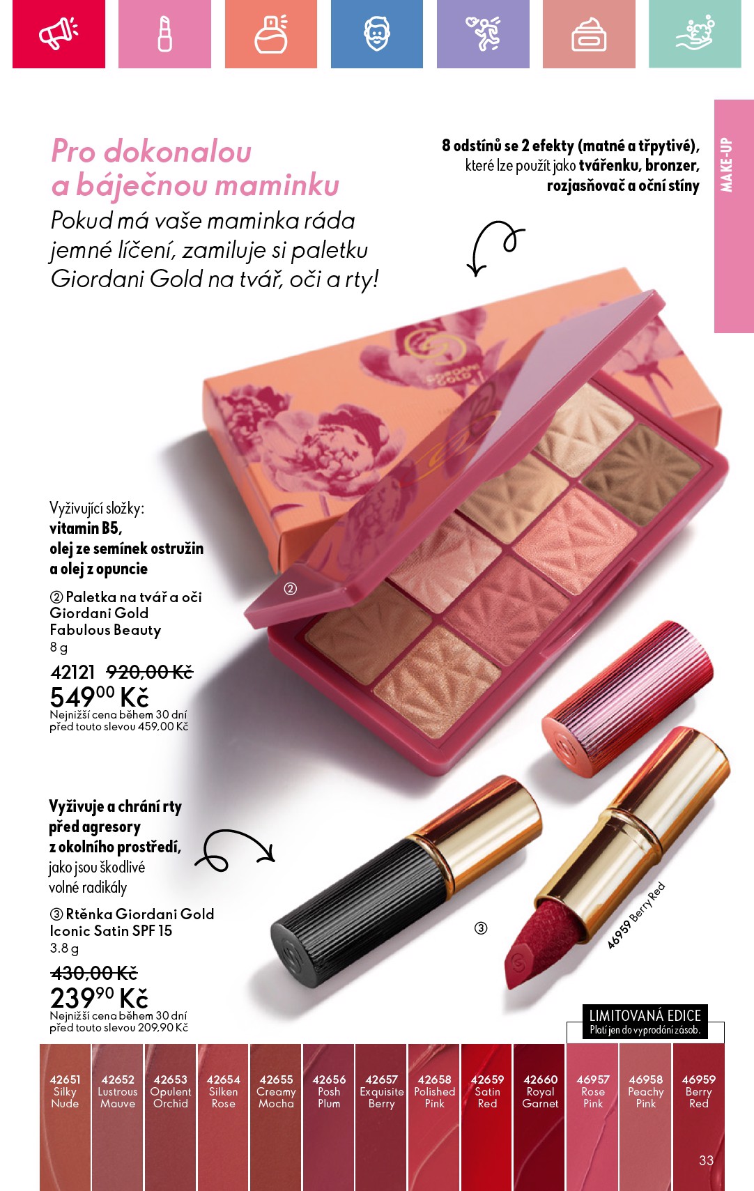 oriflame - Leták Oriflame od 04.05. do 24.05. - page: 33 oriflame - Leták Oriflame od 04.05. do 24.05. - page: 33