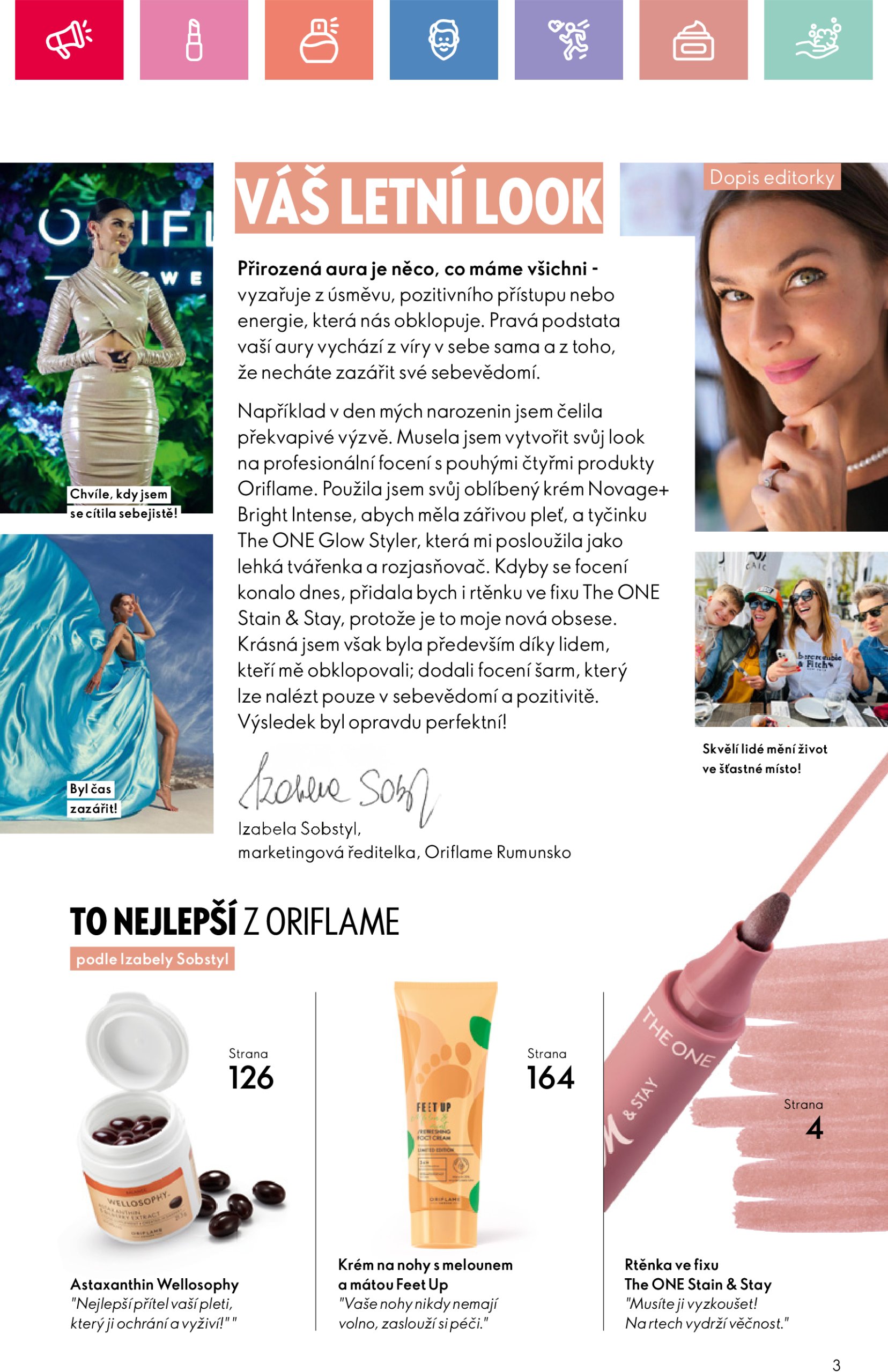 oriflame - Leták Oriflame od 25.05. do 14.06. - page: 3 oriflame - Leták Oriflame od 25.05. do 14.06. - page: 3