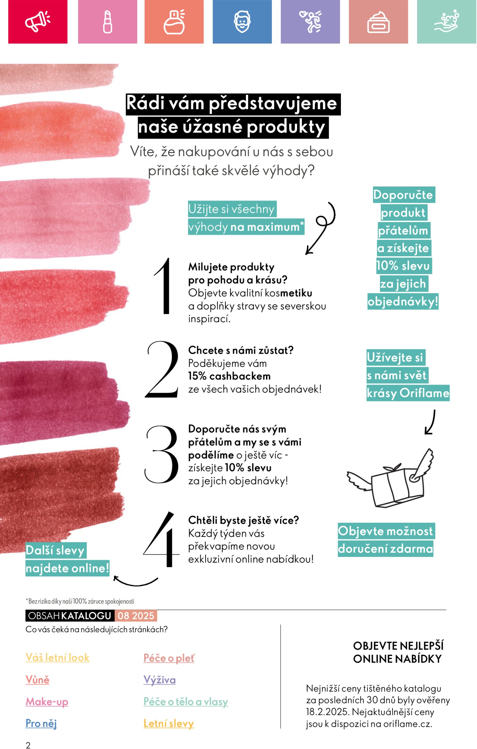 oriflame - Leták Oriflame od 25.05. do 14.06. - page: 2 oriflame - Leták Oriflame od 25.05. do 14.06. - page: 2
