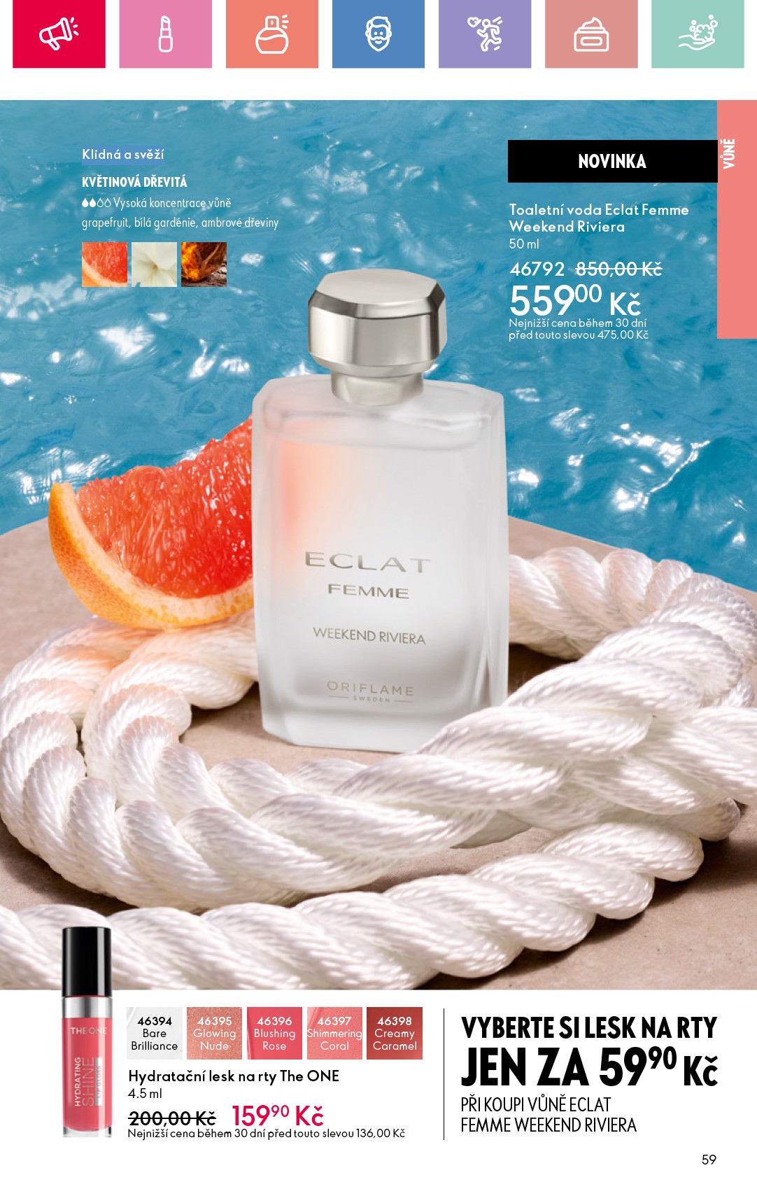 oriflame - Leták Oriflame od 06.07. do 26.07. - page: 59 oriflame - Leták Oriflame od 06.07. do 26.07. - page: 59
