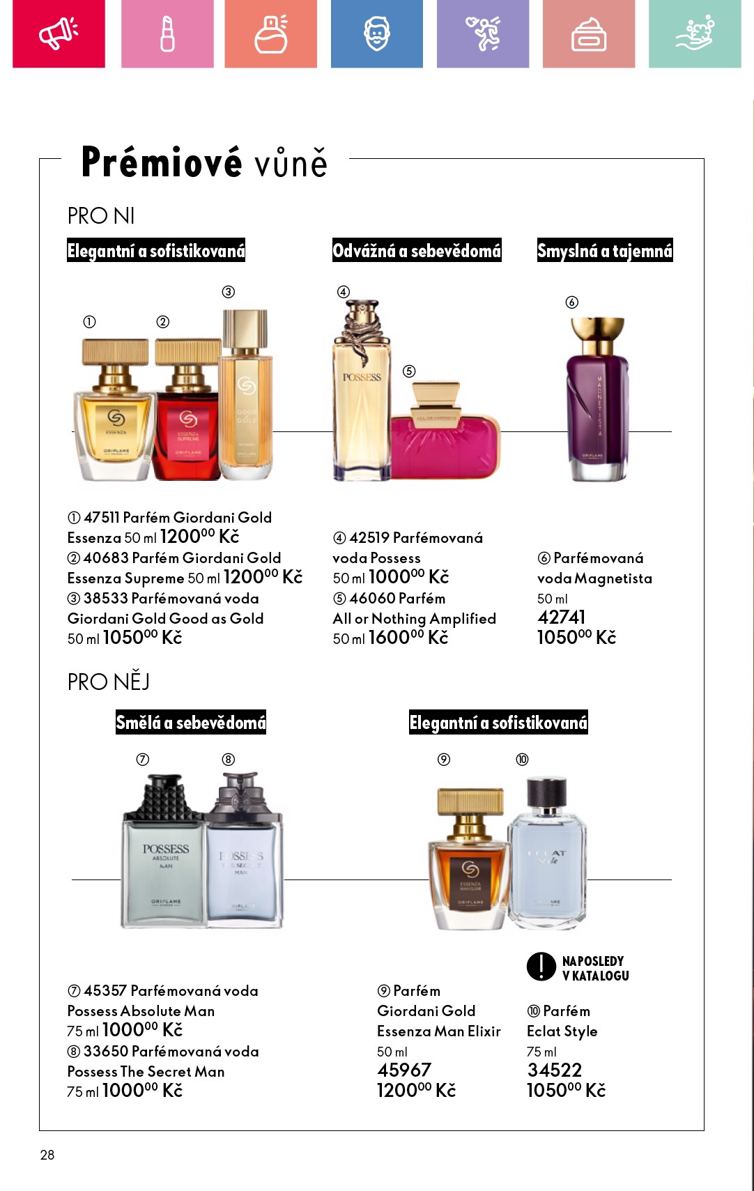 oriflame - Leták Oriflame od 17.08. do 06.09. - page: 28 oriflame - Leták Oriflame od 17.08. do 06.09. - page: 28