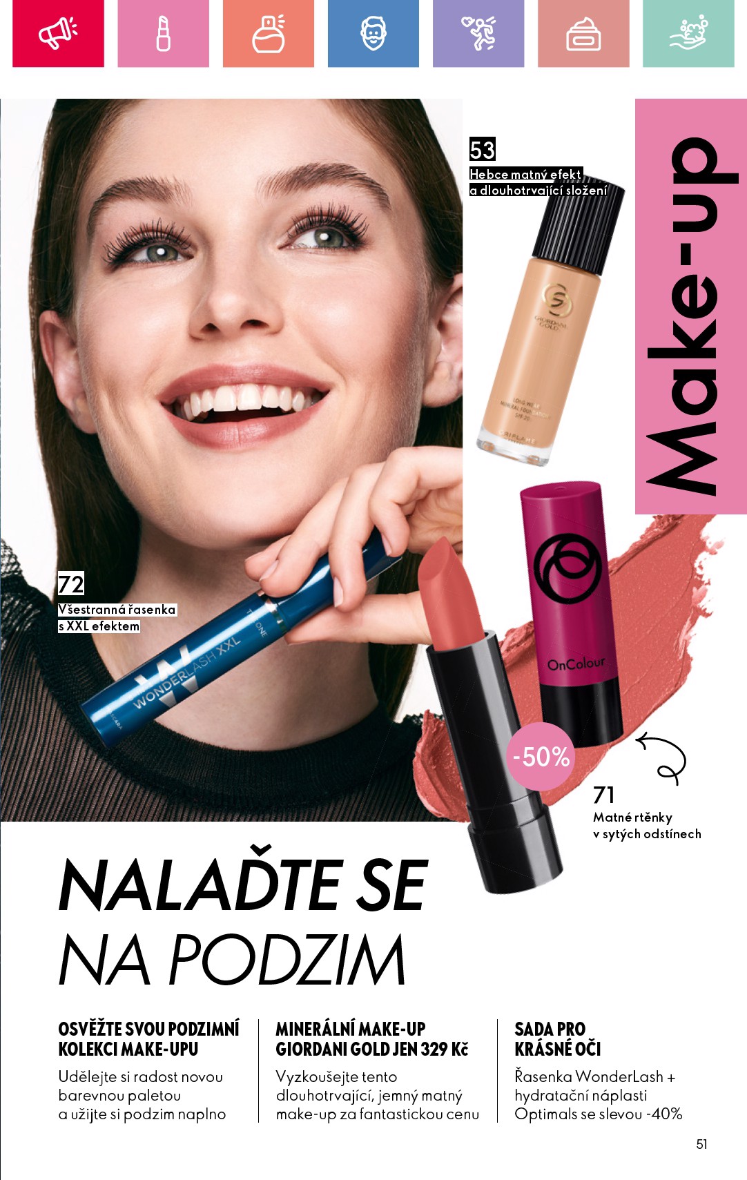 oriflame - Leták Oriflame od 17.08. do 06.09. - page: 51 oriflame - Leták Oriflame od 17.08. do 06.09. - page: 51
