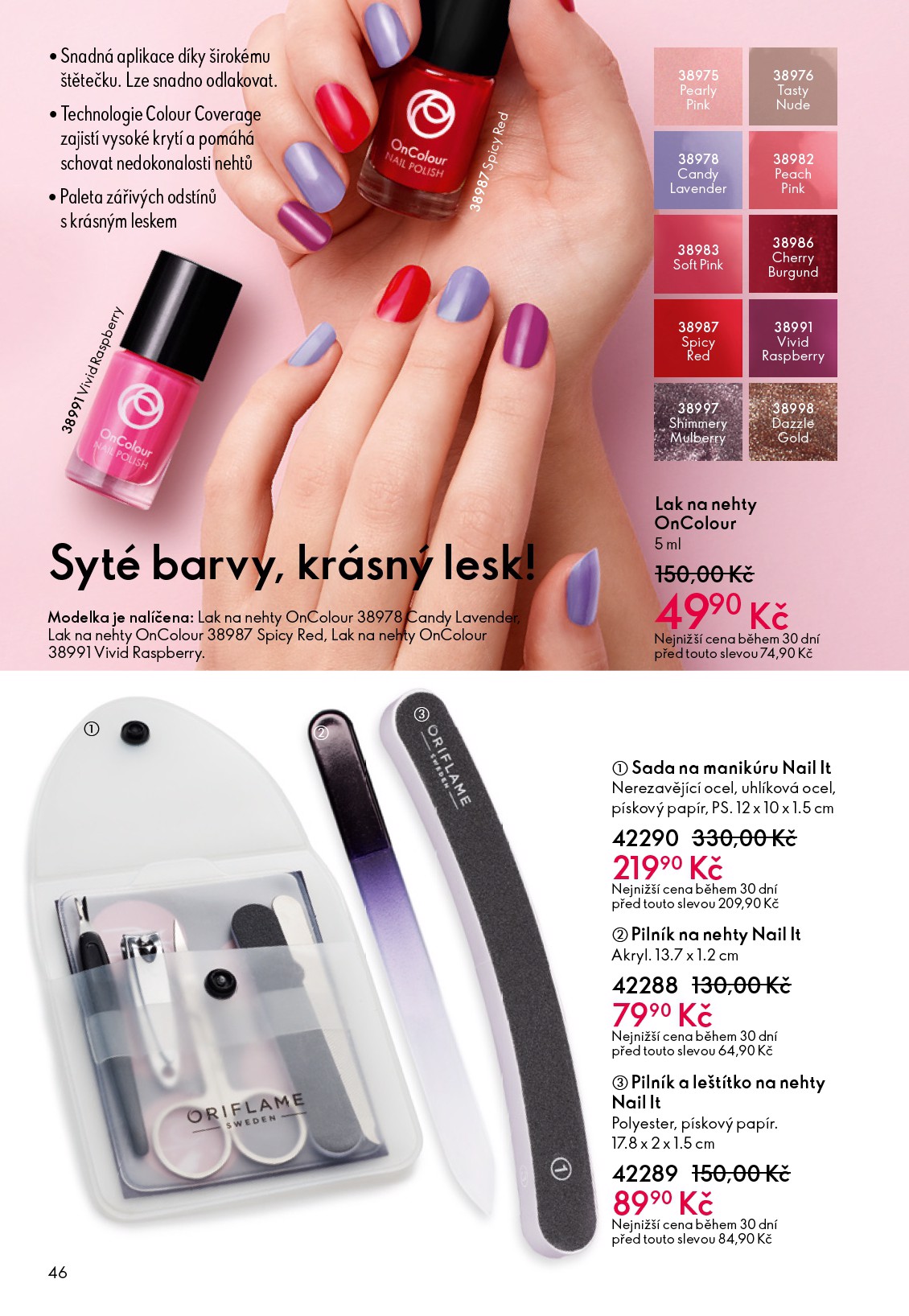 oriflame - Aktuální leták Oriflame od 22.10. do 11.11. - page: 46 oriflame - Aktuální leták Oriflame od 22.10. do 11.11. - page: 46
