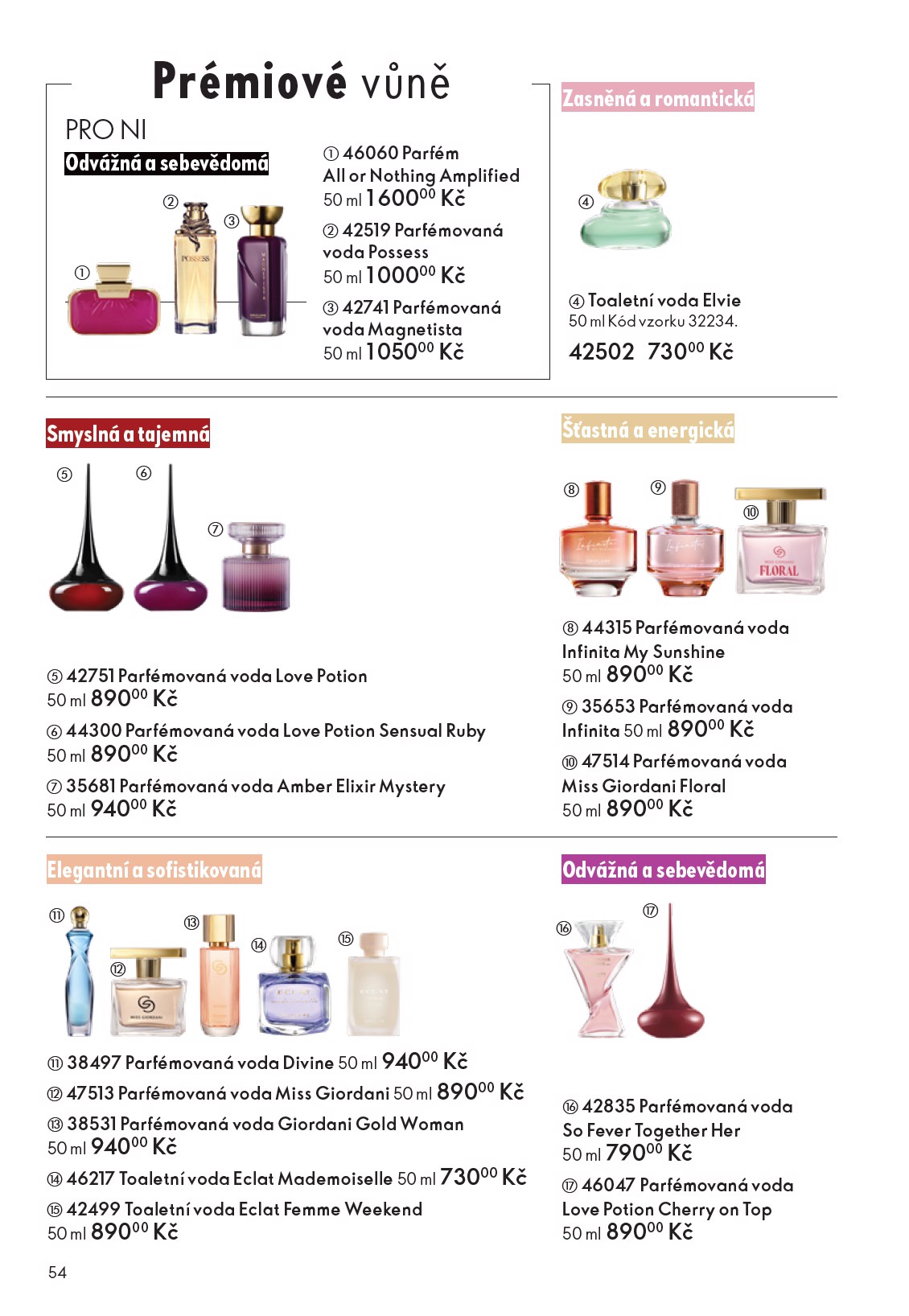 oriflame - Aktuální leták Oriflame od 12.11. do 02.12. - page: 54