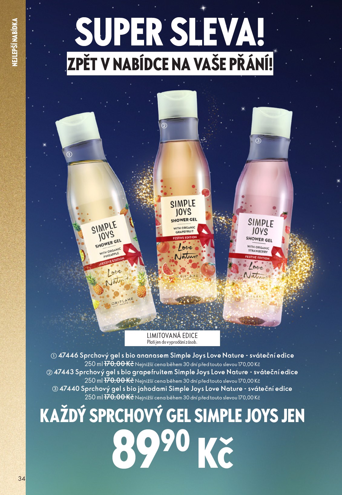 oriflame - Aktuální leták Oriflame od 12.11. do 02.12. - page: 34