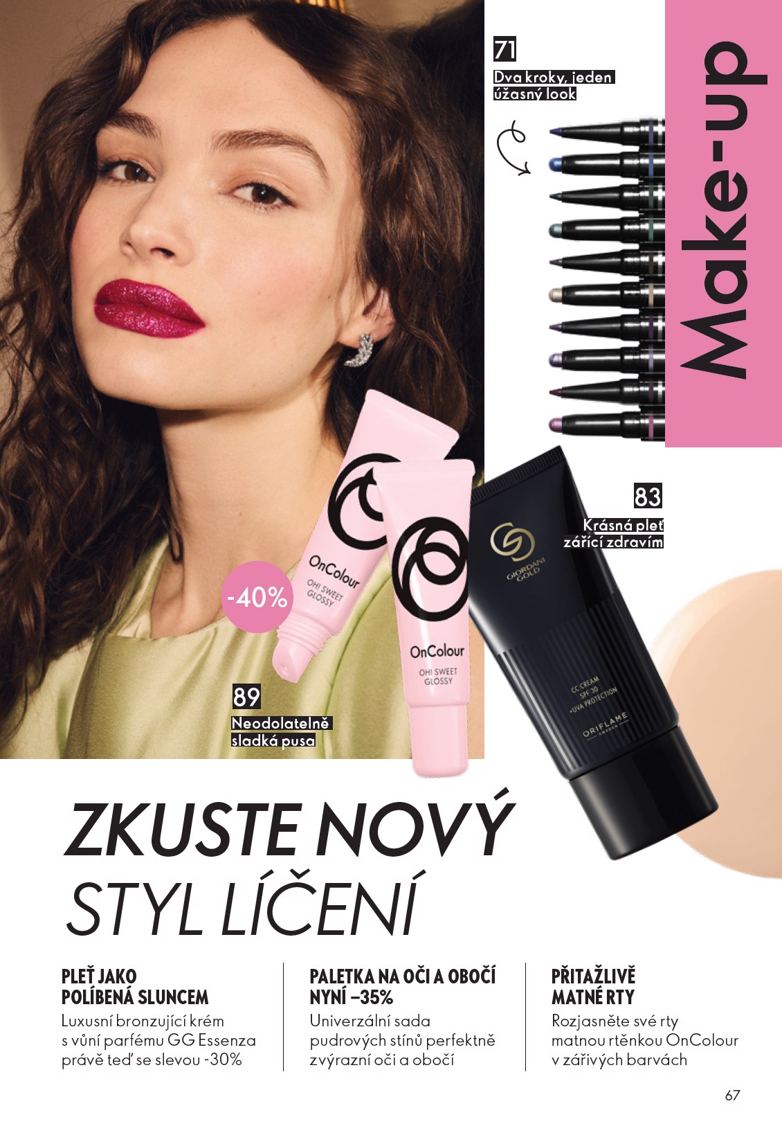oriflame - Aktuální leták Oriflame od 12.11. do 02.12. - page: 67