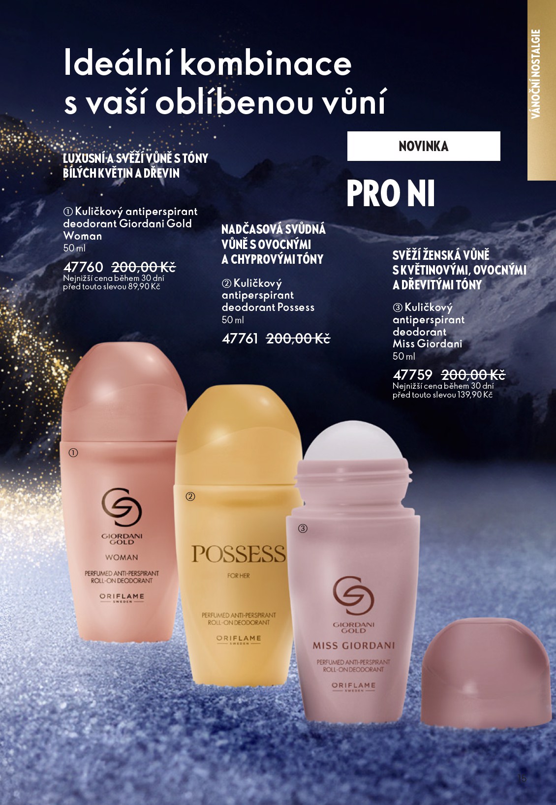 oriflame - Aktuální leták Oriflame od 12.11. do 02.12. - page: 15