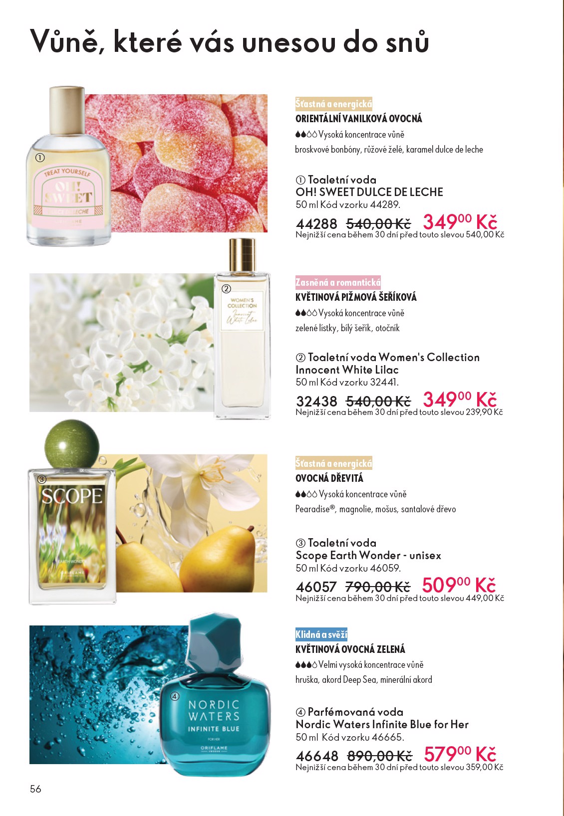 oriflame - Aktuální leták Oriflame od 12.11. do 02.12. - page: 56