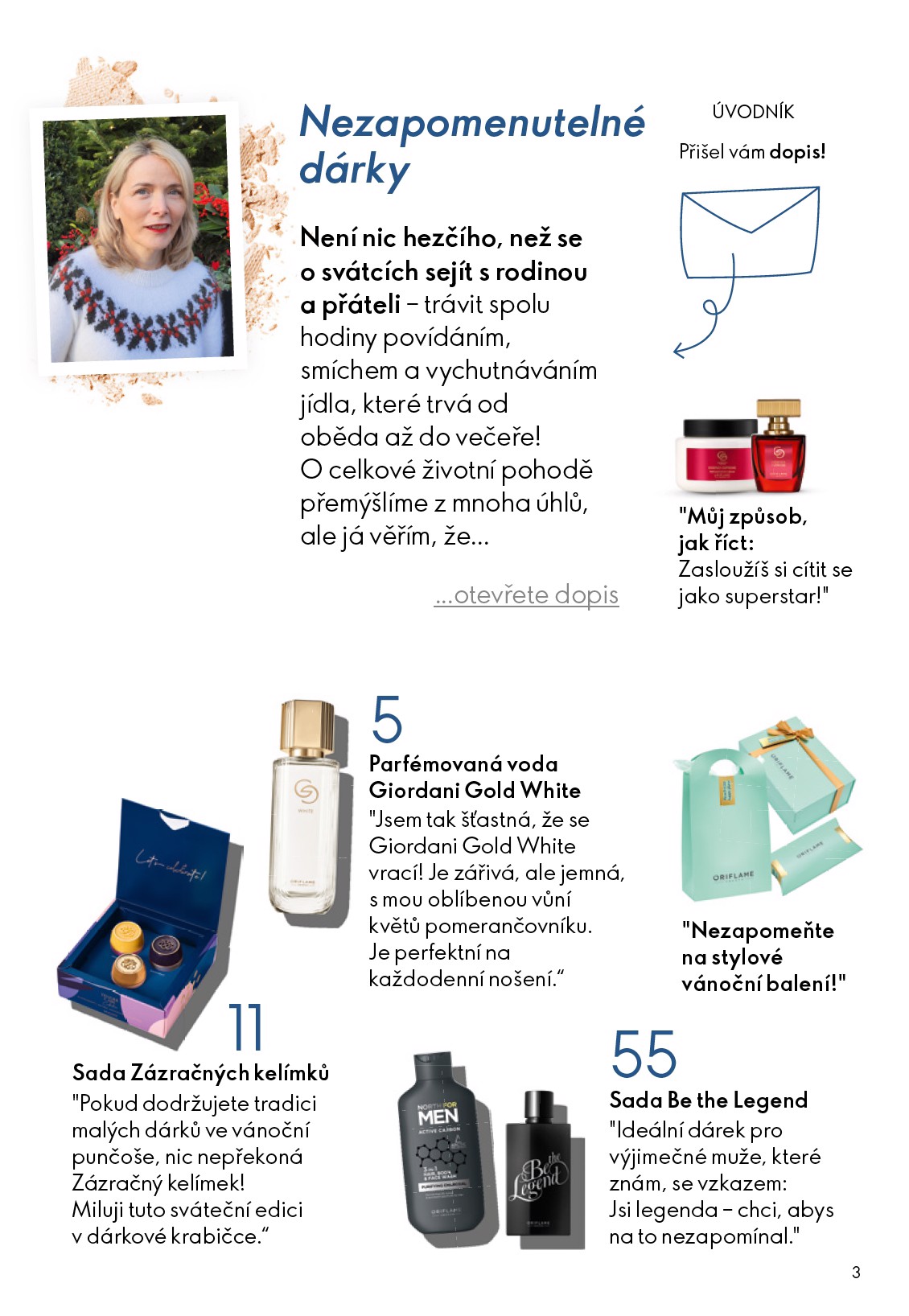 oriflame - Aktuální leták Oriflame od 03.12. do 29.12. - page: 3