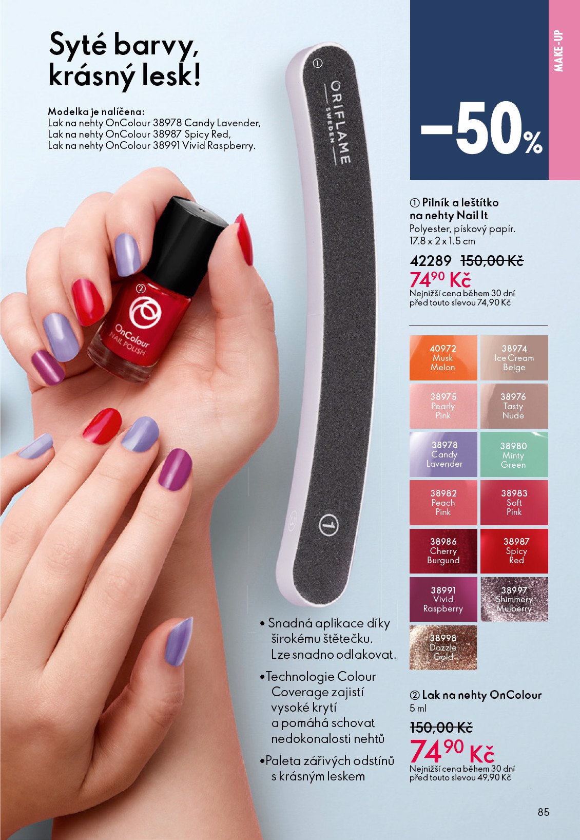 oriflame - Aktuální leták Oriflame od 03.12. do 29.12. - page: 85