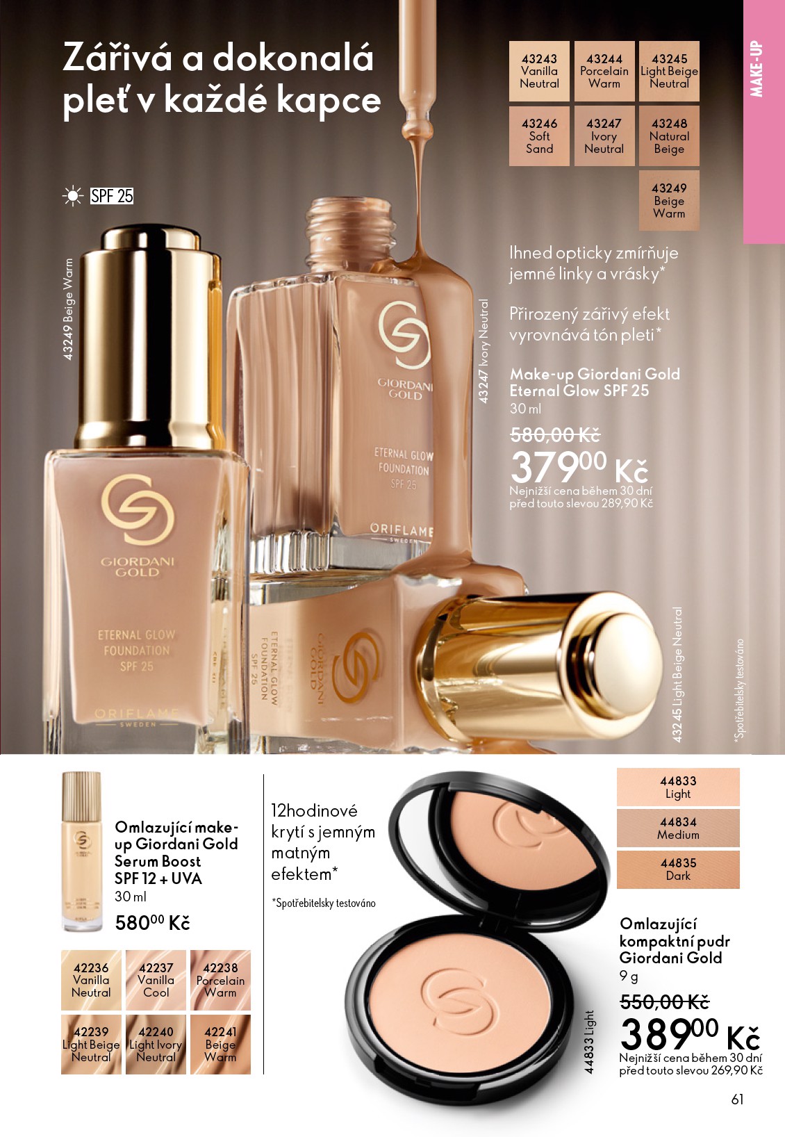 oriflame - Aktuální leták Oriflame od 03.12. do 29.12. - page: 61