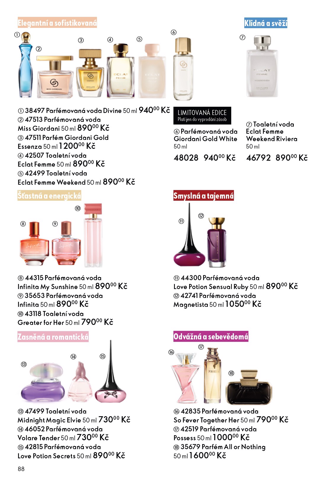 oriflame - Oriflame leták platný od středy 11.02.2026 do úterý 03.03.2026 - page: 88