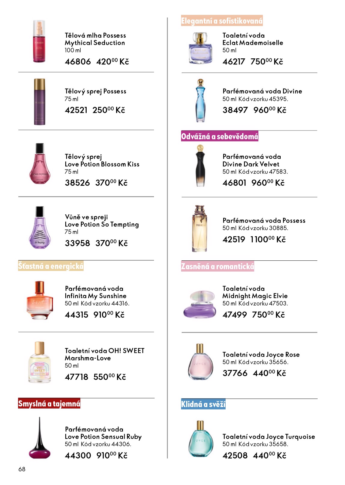 oriflame - Oriflame leták platný od středy 25.03.2026 do soboty 04.04.2026 - page: 68