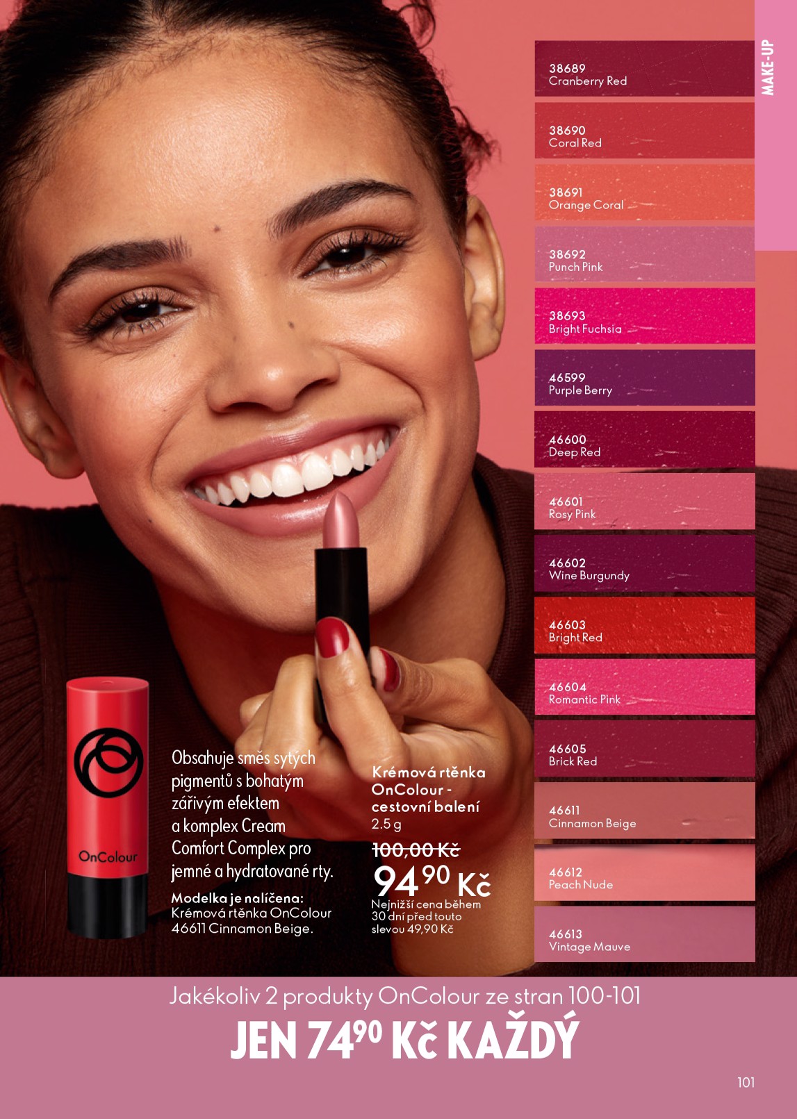 oriflame - Oriflame leták platný od středy 25.03.2026 do soboty 04.04.2026 - page: 101