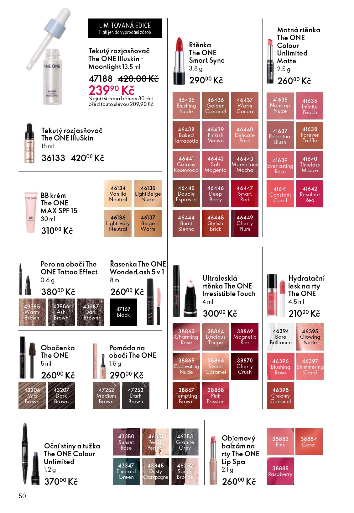 oriflame - Aktuální Oriflame leták platný od středy 15.04.2026 do úterý 05.05.2026 - page: 50