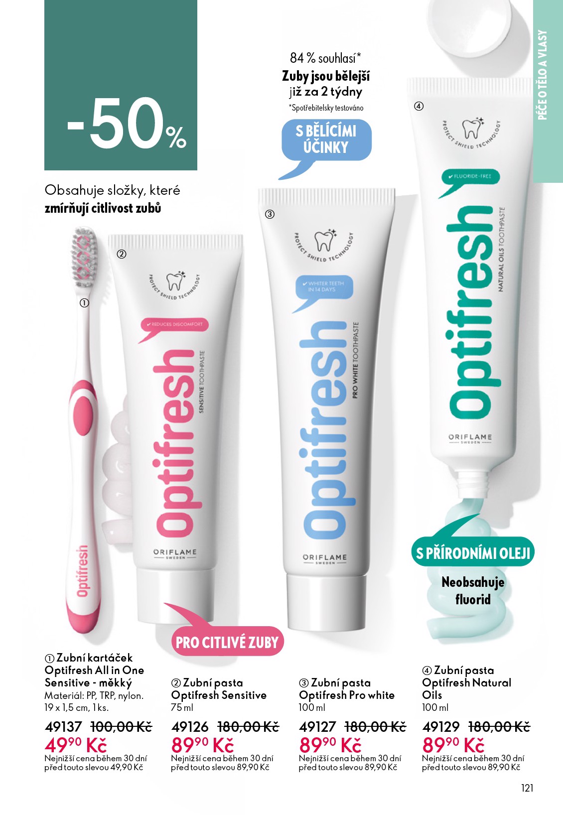 oriflame - Aktuální Oriflame leták platný od středy 15.04.2026 do úterý 05.05.2026 - page: 121