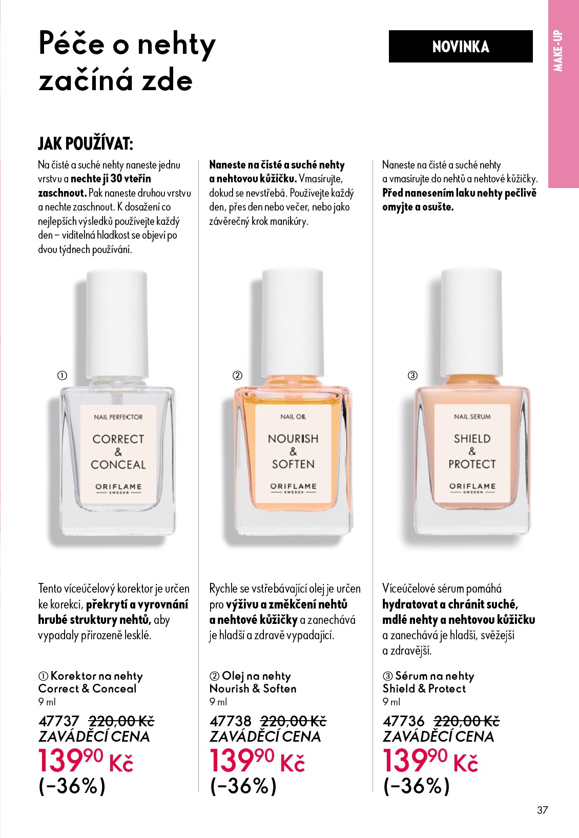 oriflame - Aktuální Oriflame leták platný od středy 15.04.2026 do úterý 05.05.2026 - page: 37