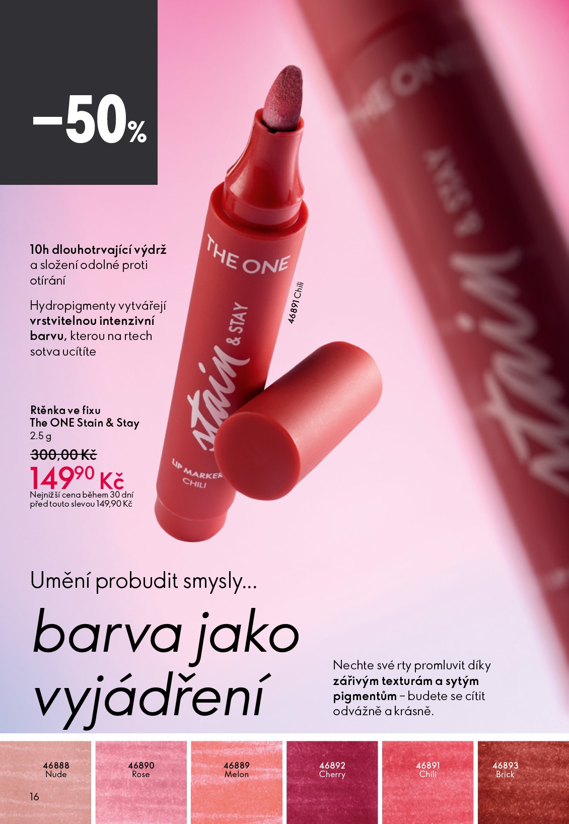 oriflame - Aktuální Oriflame leták platný od středy 15.04.2026 do úterý 05.05.2026 - page: 16