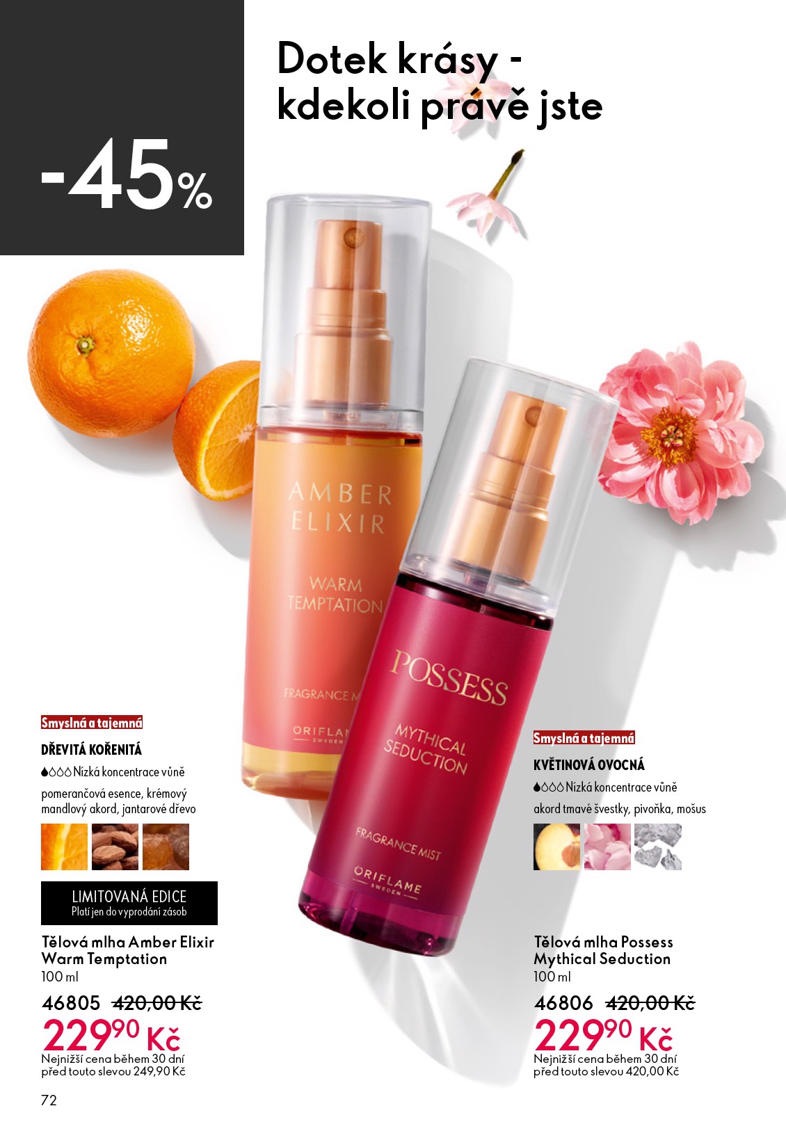 oriflame - Aktuální Oriflame leták platný od středy 15.04.2026 do úterý 05.05.2026 - page: 72