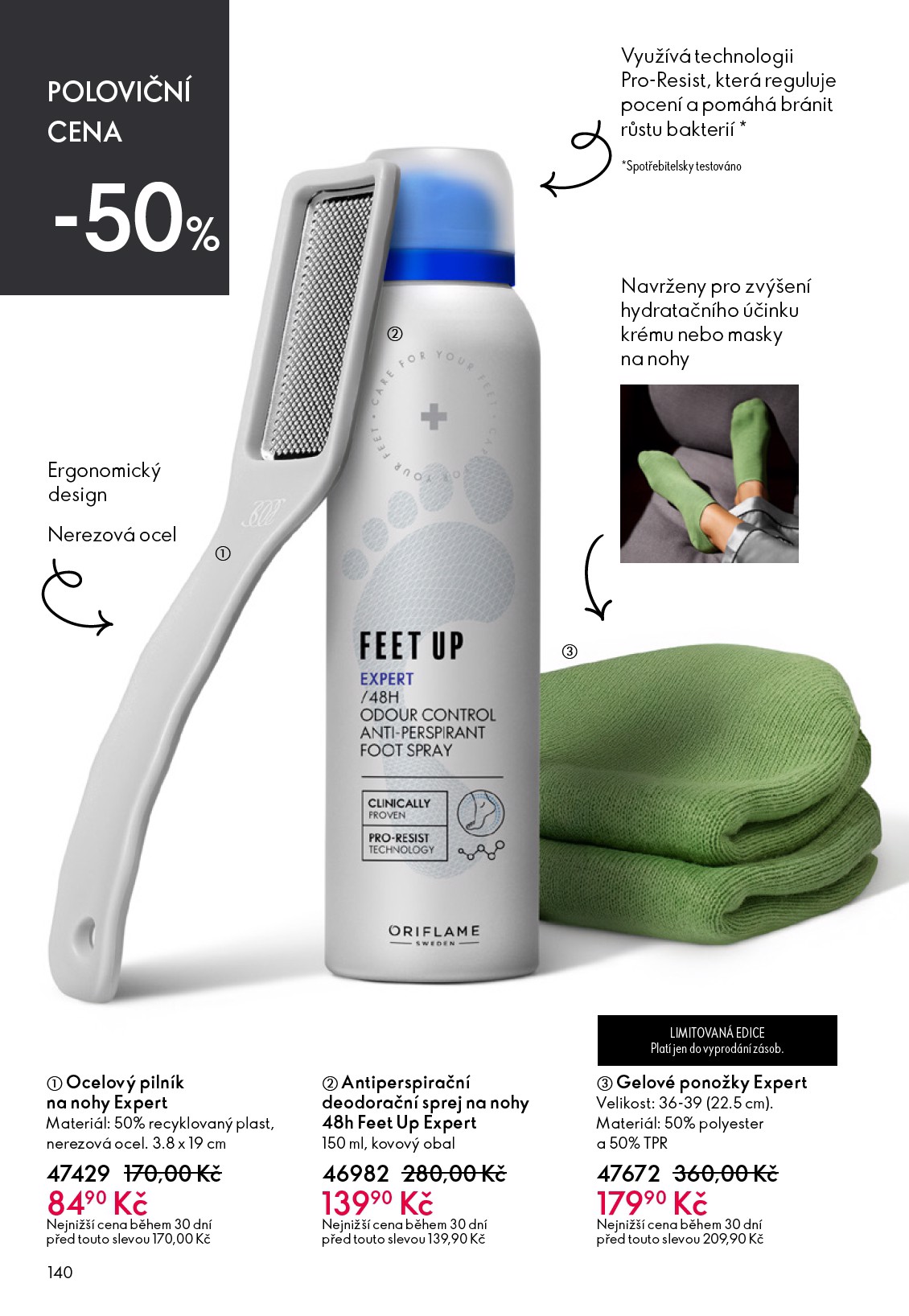 oriflame - Aktuální Oriflame leták platný od středy 15.04.2026 do úterý 05.05.2026 - page: 140