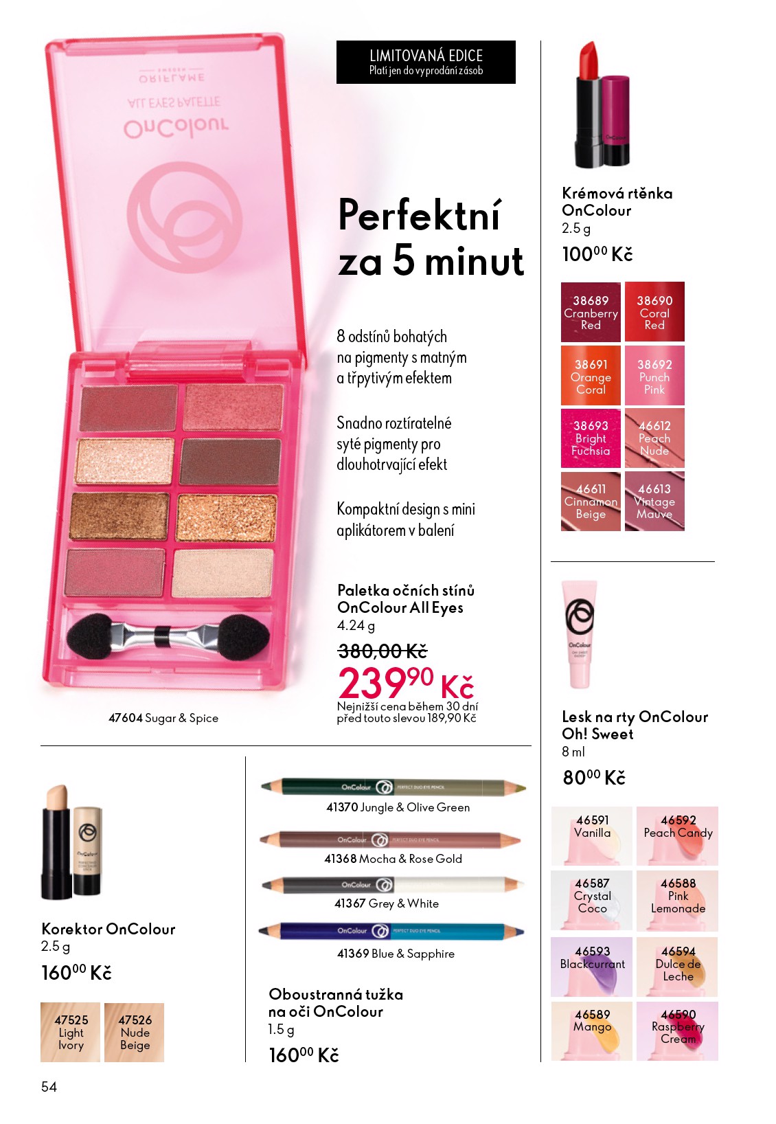 oriflame - Aktuální Oriflame leták platný od středy 15.04.2026 do úterý 05.05.2026 - page: 54