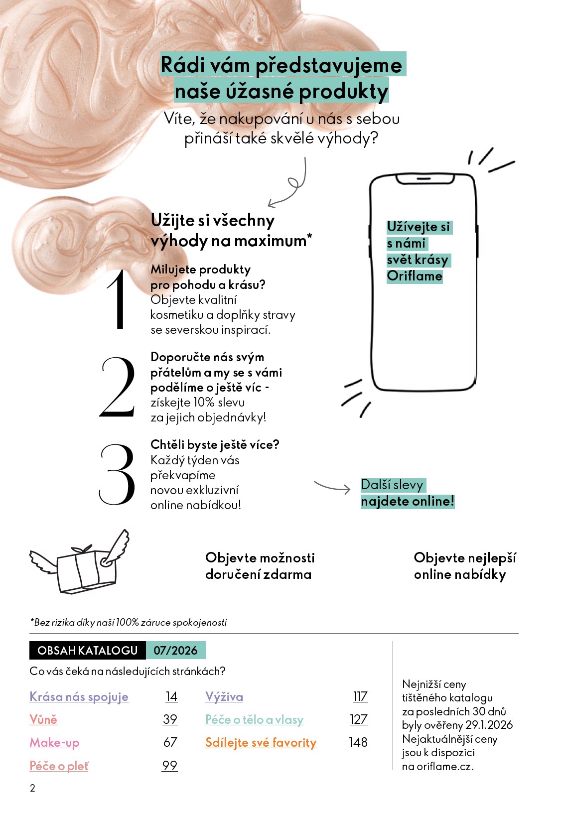 oriflame - Aktuální Oriflame leták platný od středy 06.05.2026 do úterý 26.05.2026 - page: 2