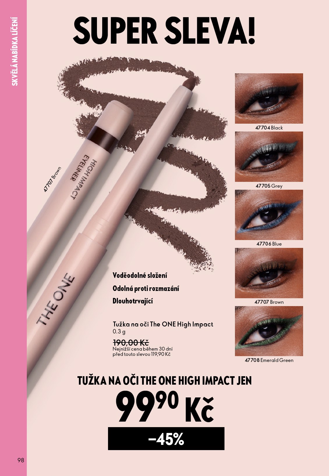 oriflame - Aktuální Oriflame leták platný od středy 06.05.2026 do úterý 26.05.2026 - page: 98